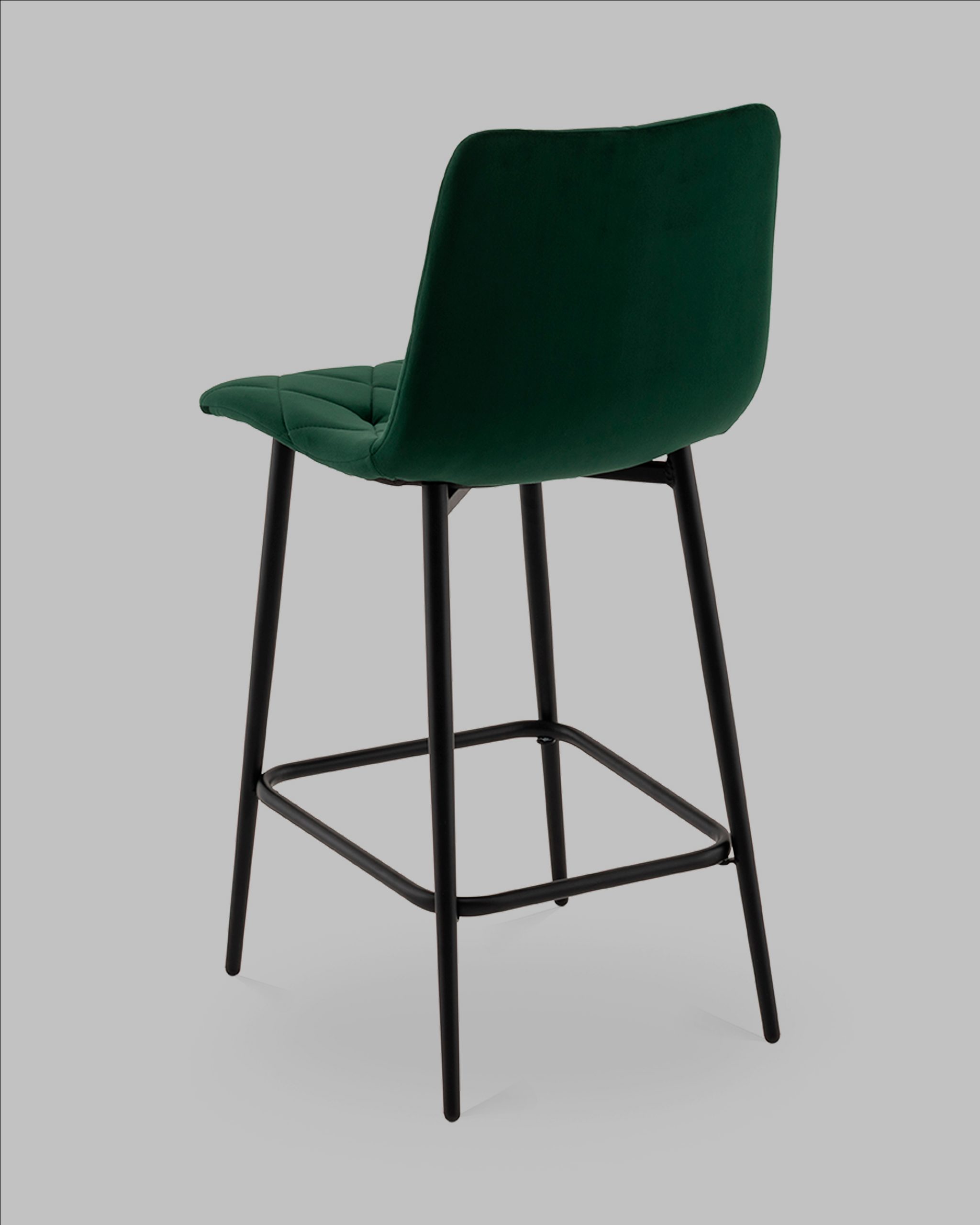 Стул полубарный Одди Diamond велюр темно-зеленый — изображение 6