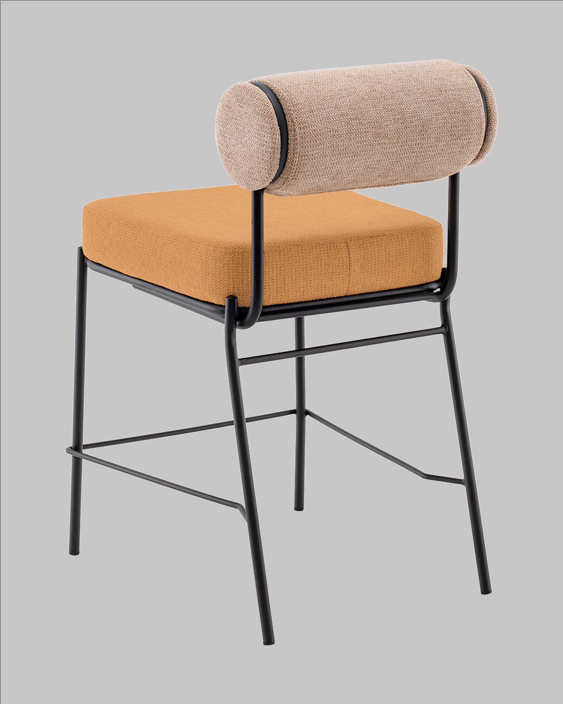 Стул полубарный Ponpoun бежевый терракотовый — изображение 7