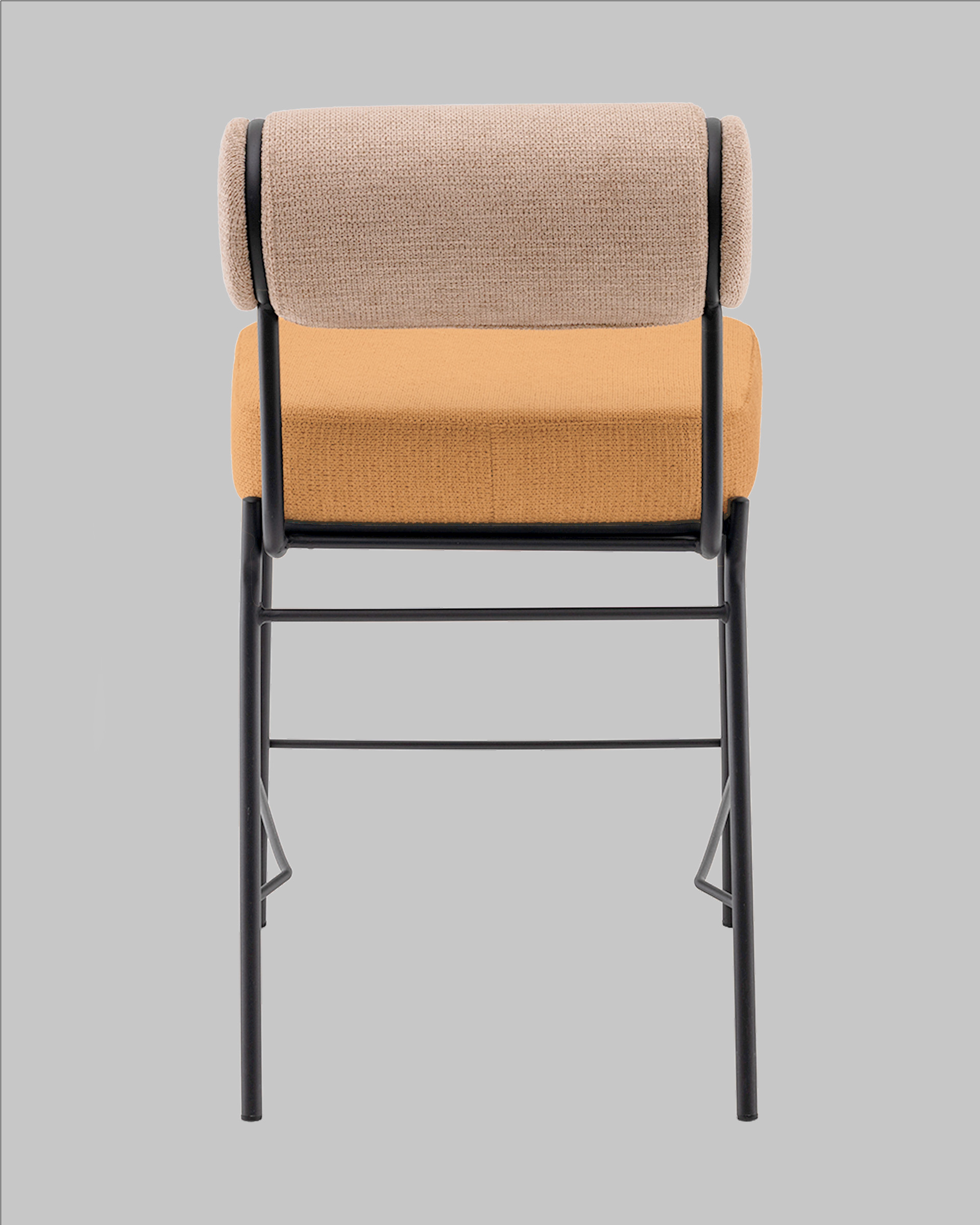 Стул полубарный Ponpoun бежевый терракотовый — изображение 5