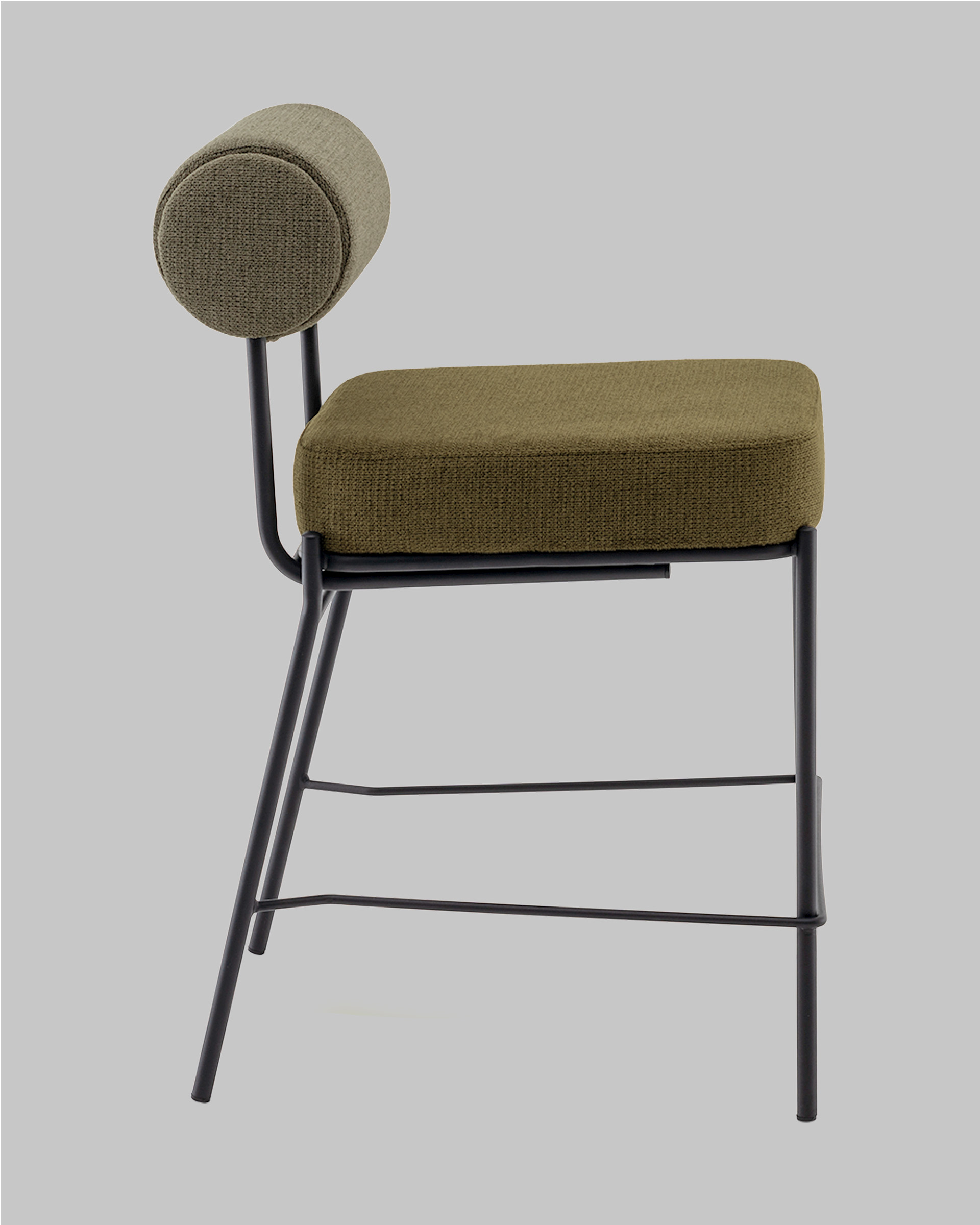 Стул полубарный Ponpoun зелёный — изображение 4