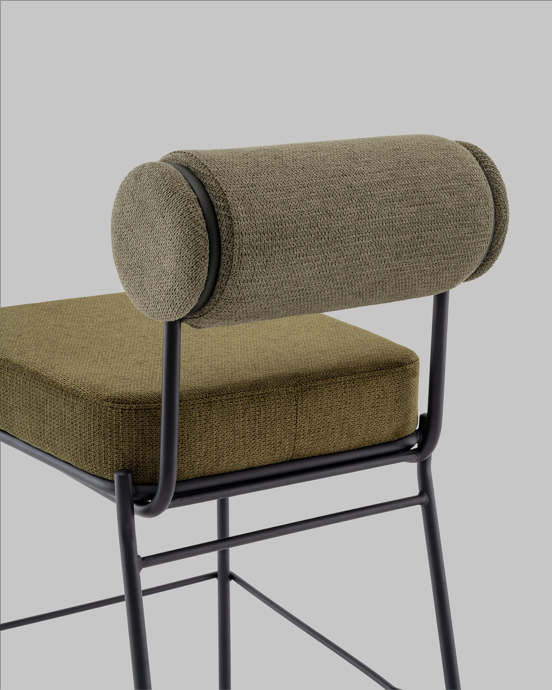 Стул полубарный Ponpoun зелёный — изображение 8