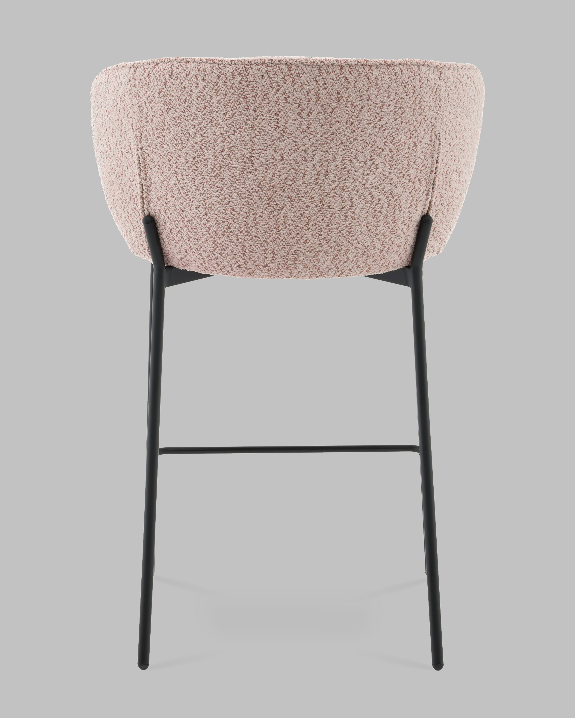 Стул полубарный Тисдейл букле розово-персиковый — изображение 5