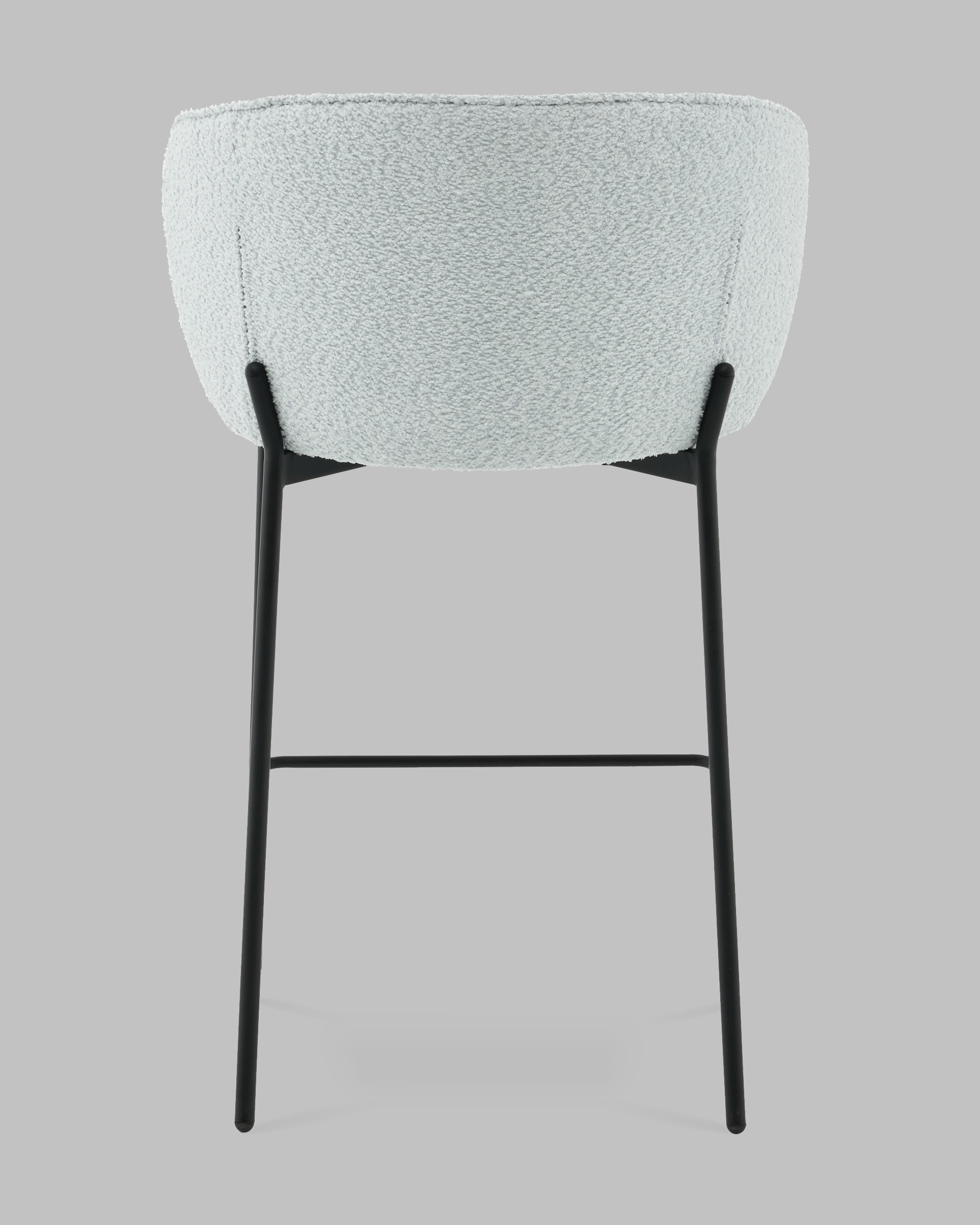 Стул полубарный Тисдейл букле светло-голубой — изображение 5