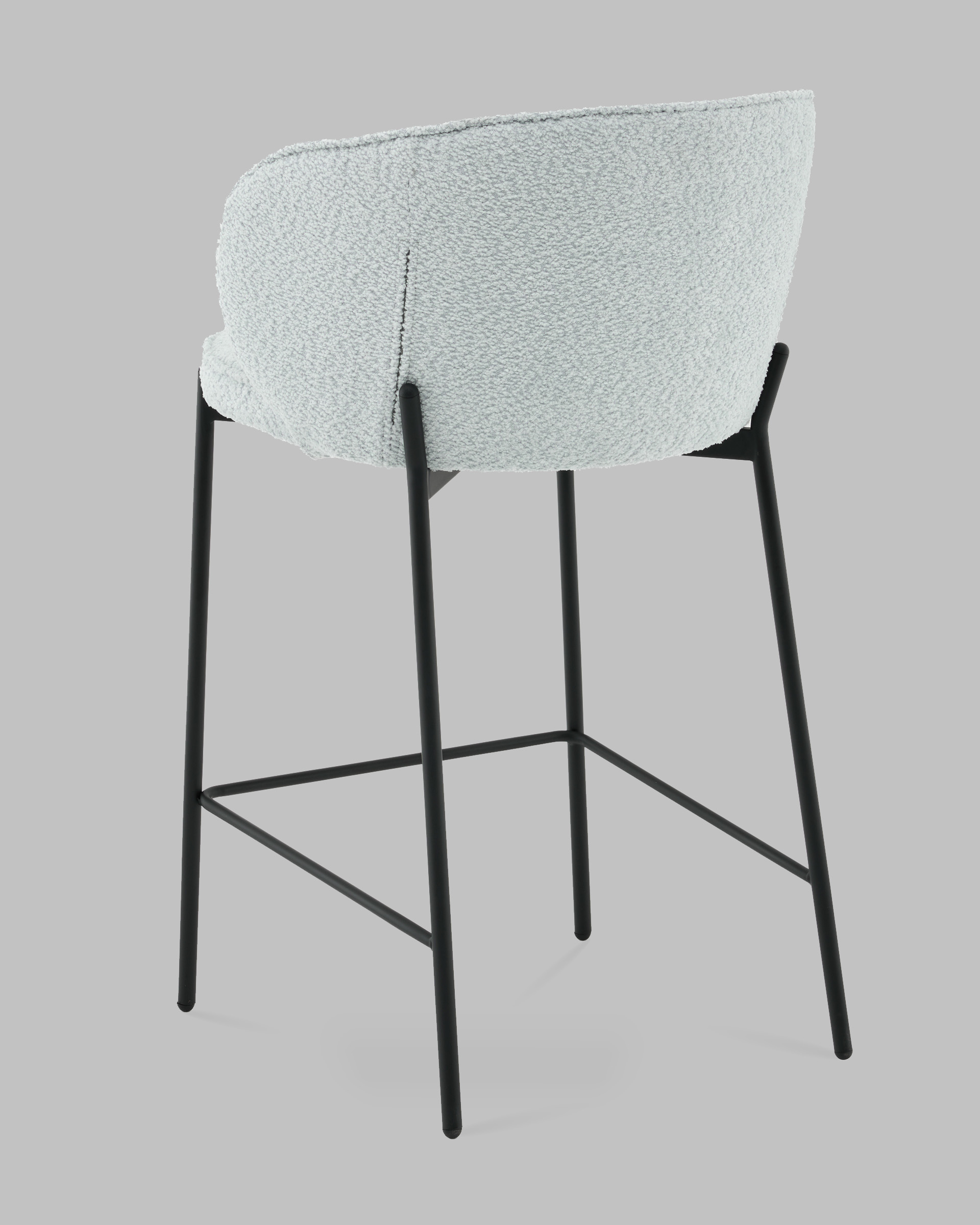 Стул полубарный Тисдейл букле светло-голубой — изображение 6