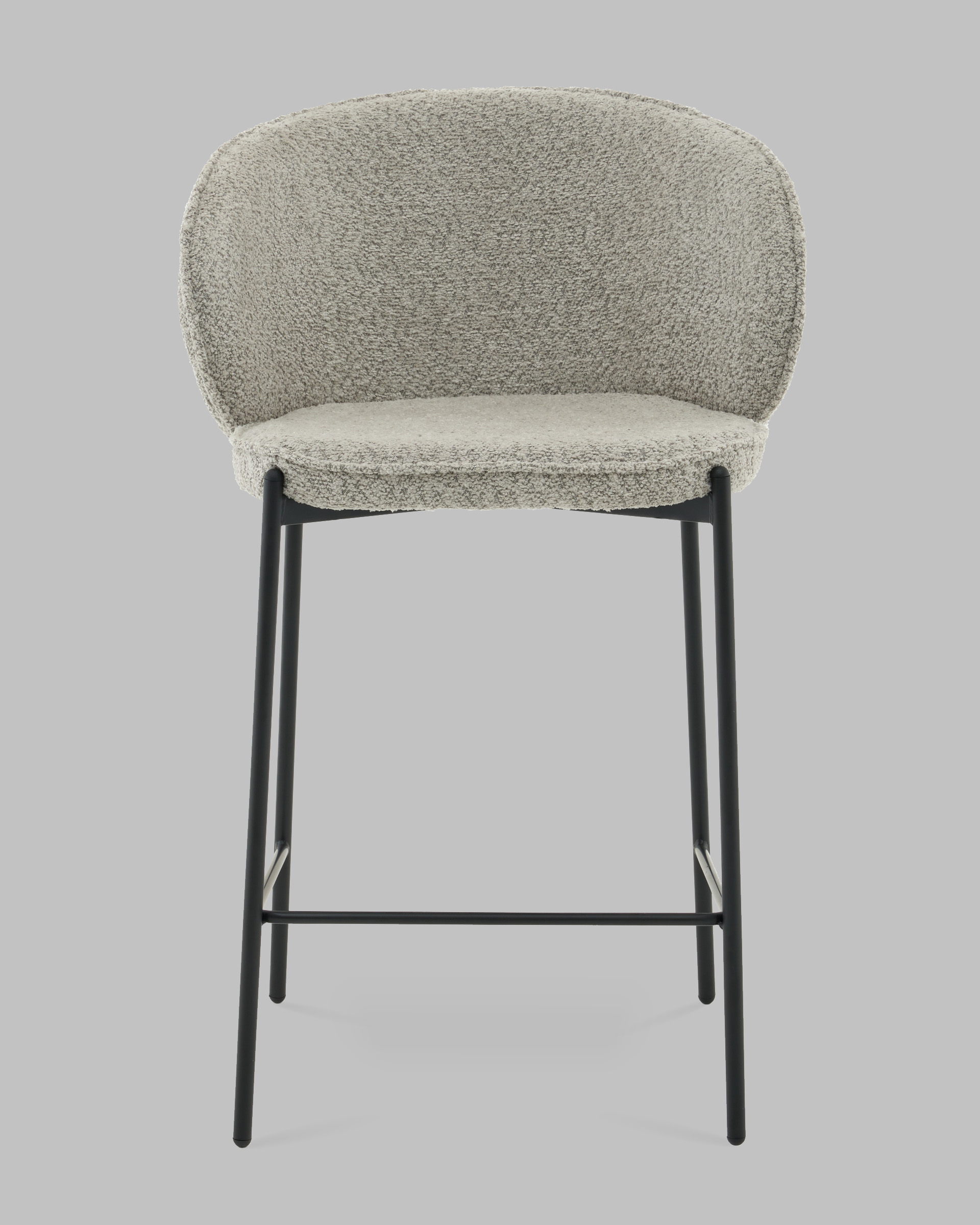 Стул полубарный Тисдейл букле светло-зеленый — изображение 3