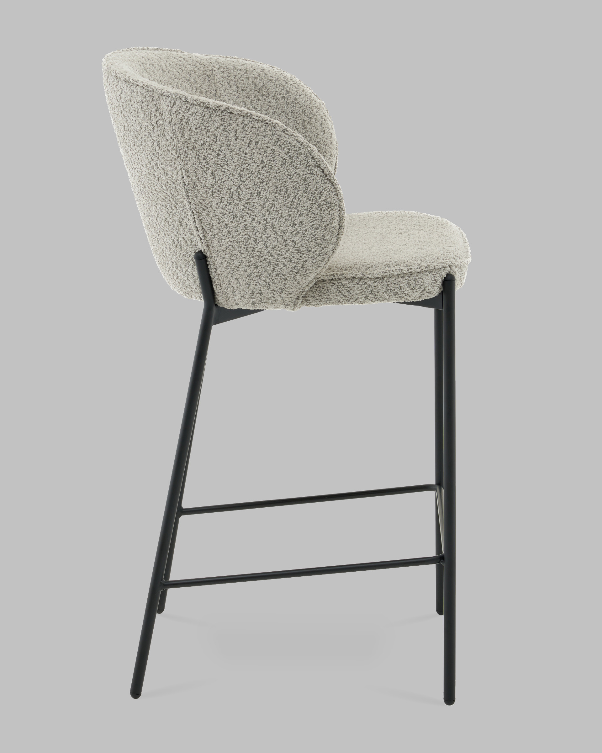 Стул полубарный Тисдейл букле светло-зеленый — изображение 4