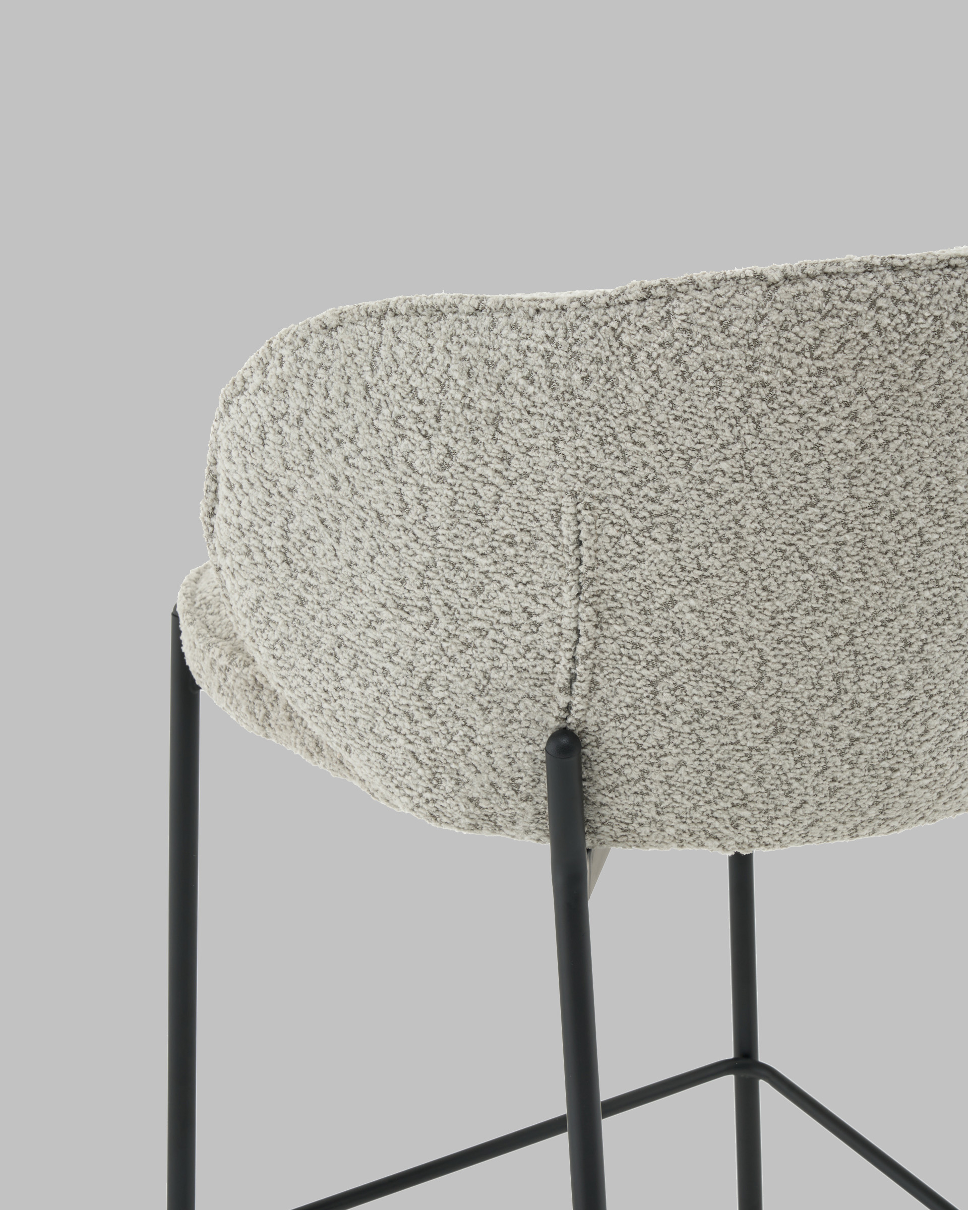 Стул полубарный Тисдейл букле светло-зеленый — изображение 7