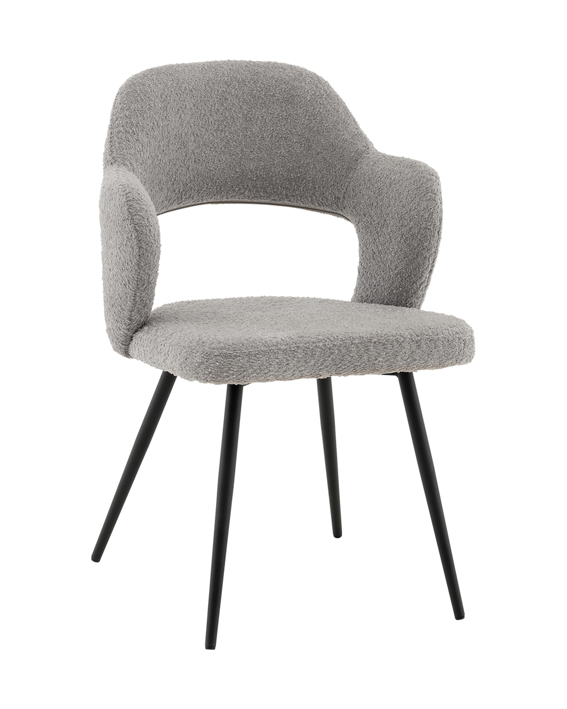 Стул Роккиана букле светло-серый