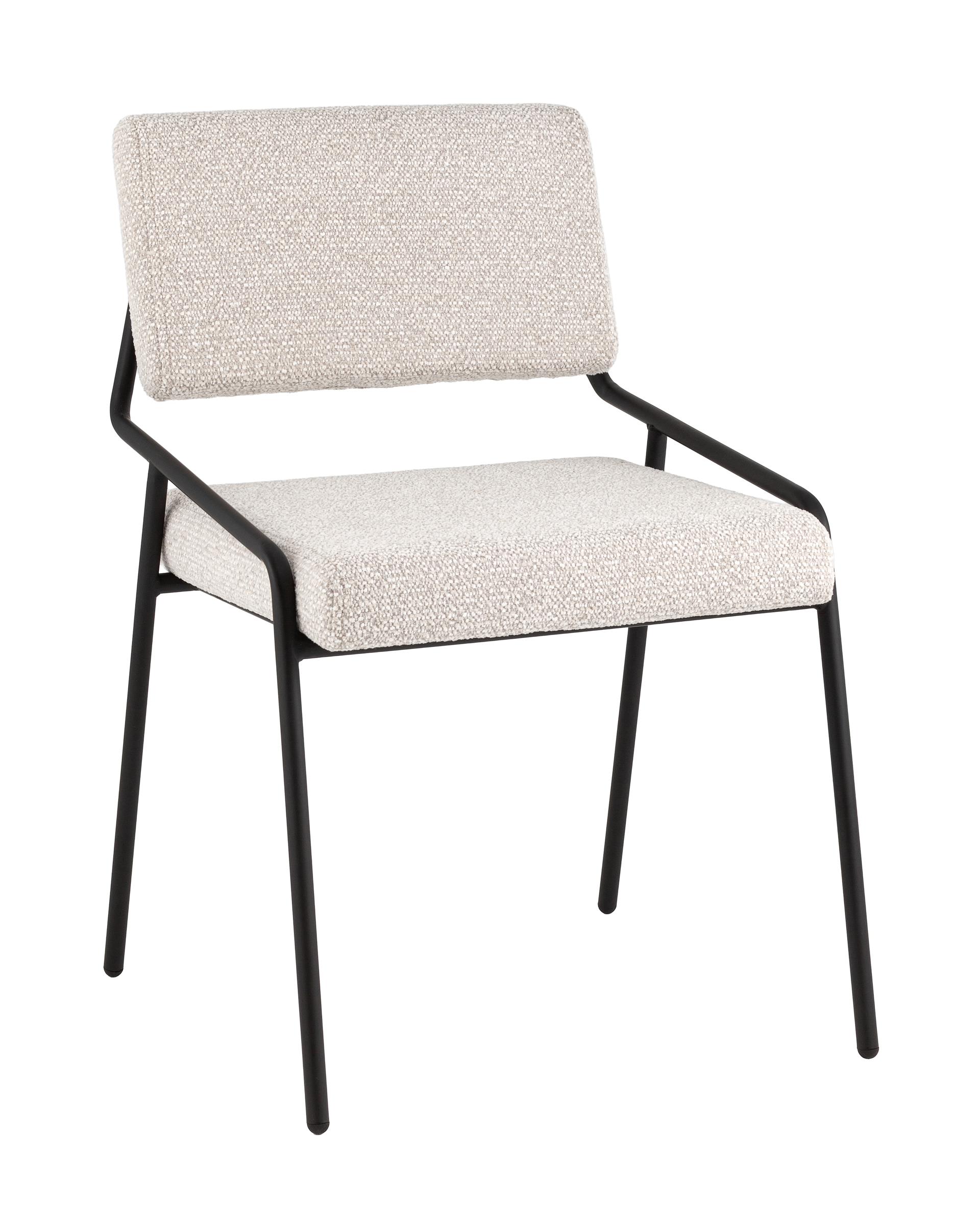 Стул Теллинг шенилл серо-бежевый