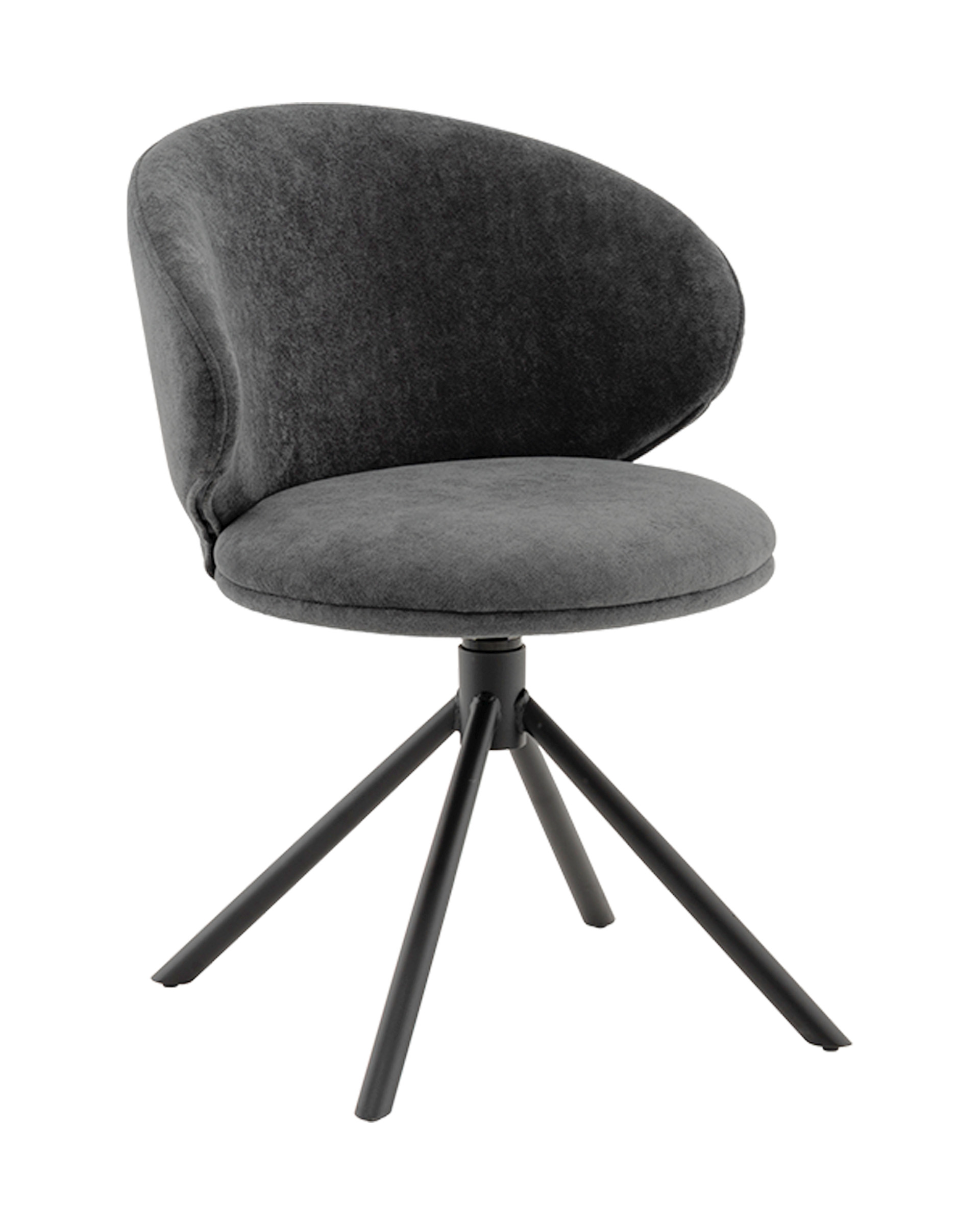 Стул Труфальд велюр темно-серый