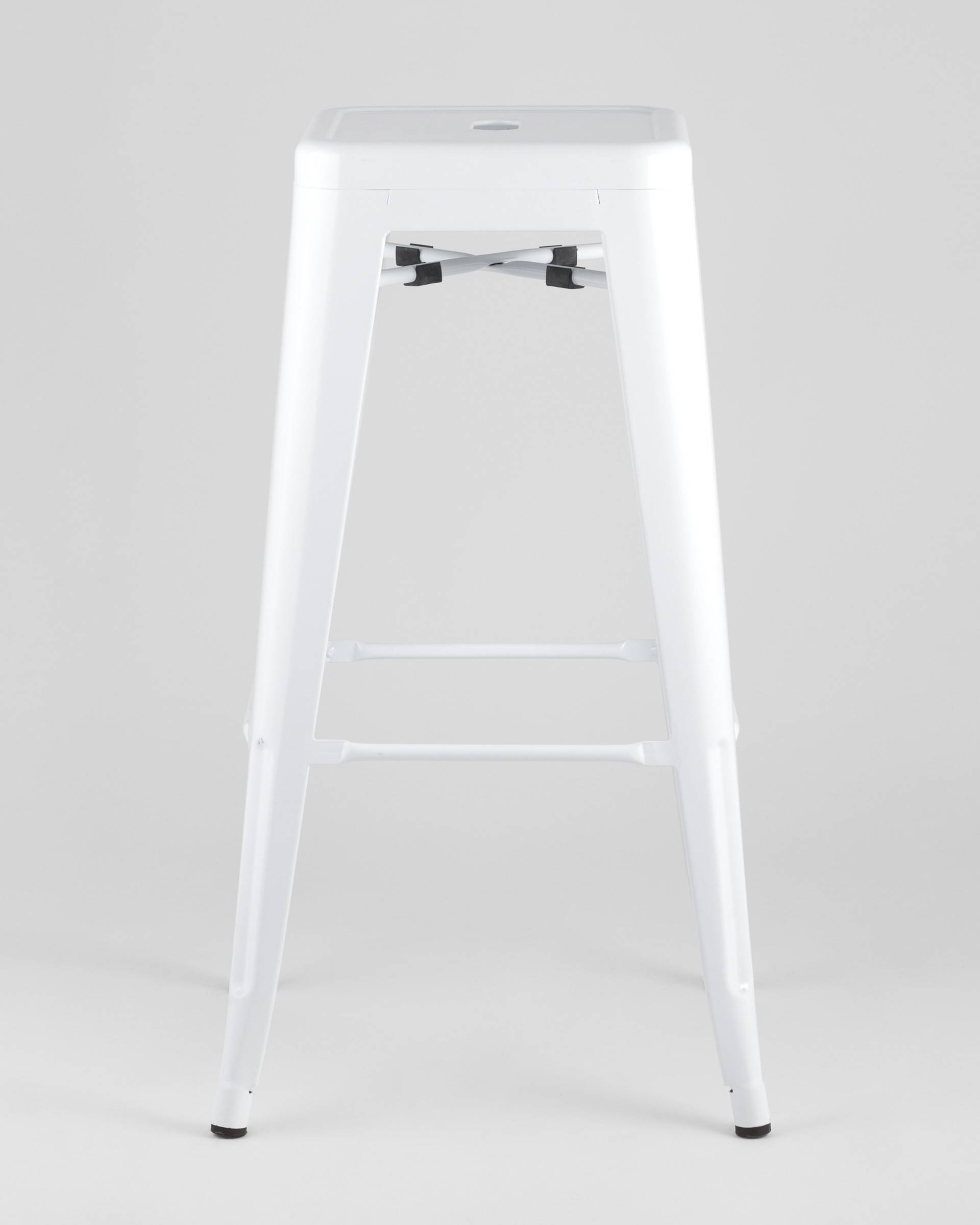 Стул барный TOLIX белый глянцевый — изображение 2