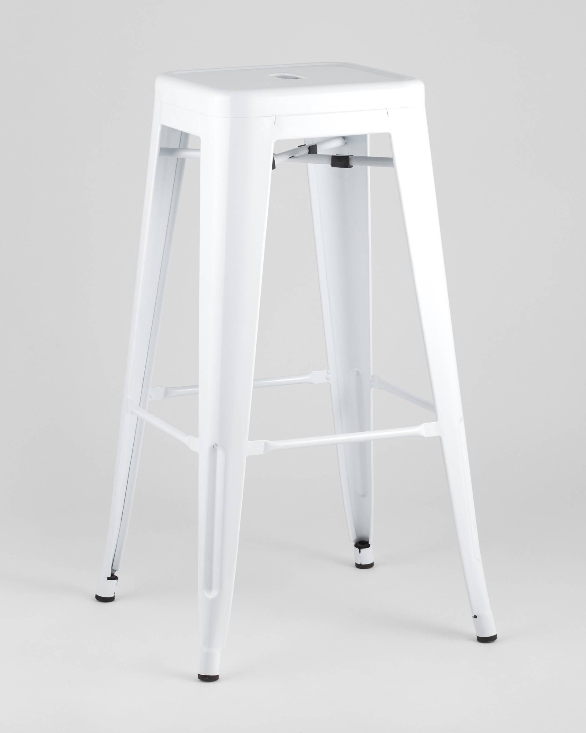 Стул барный TOLIX белый глянцевый — изображение 5