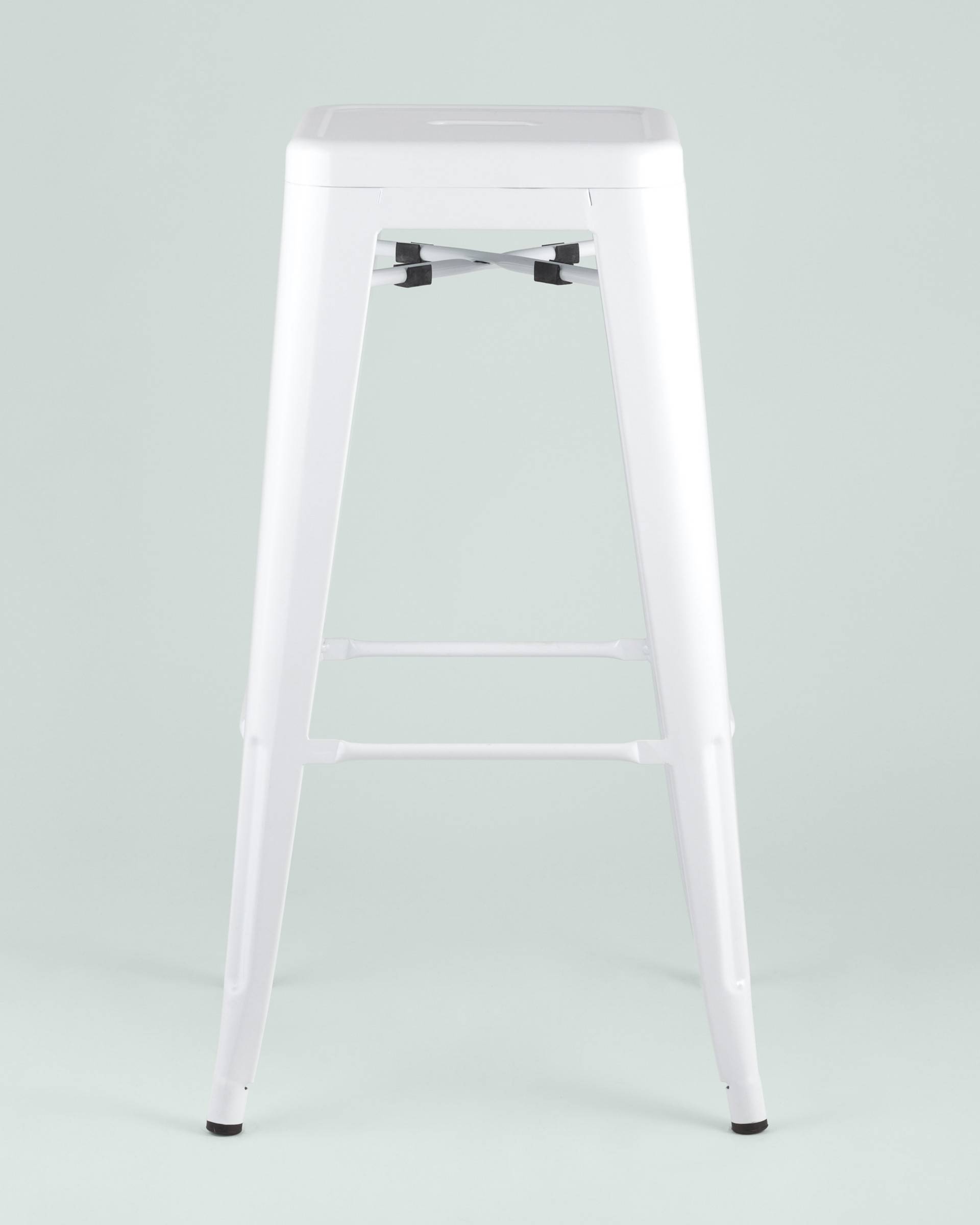 Стул барный TOLIX белый глянцевый — изображение 4