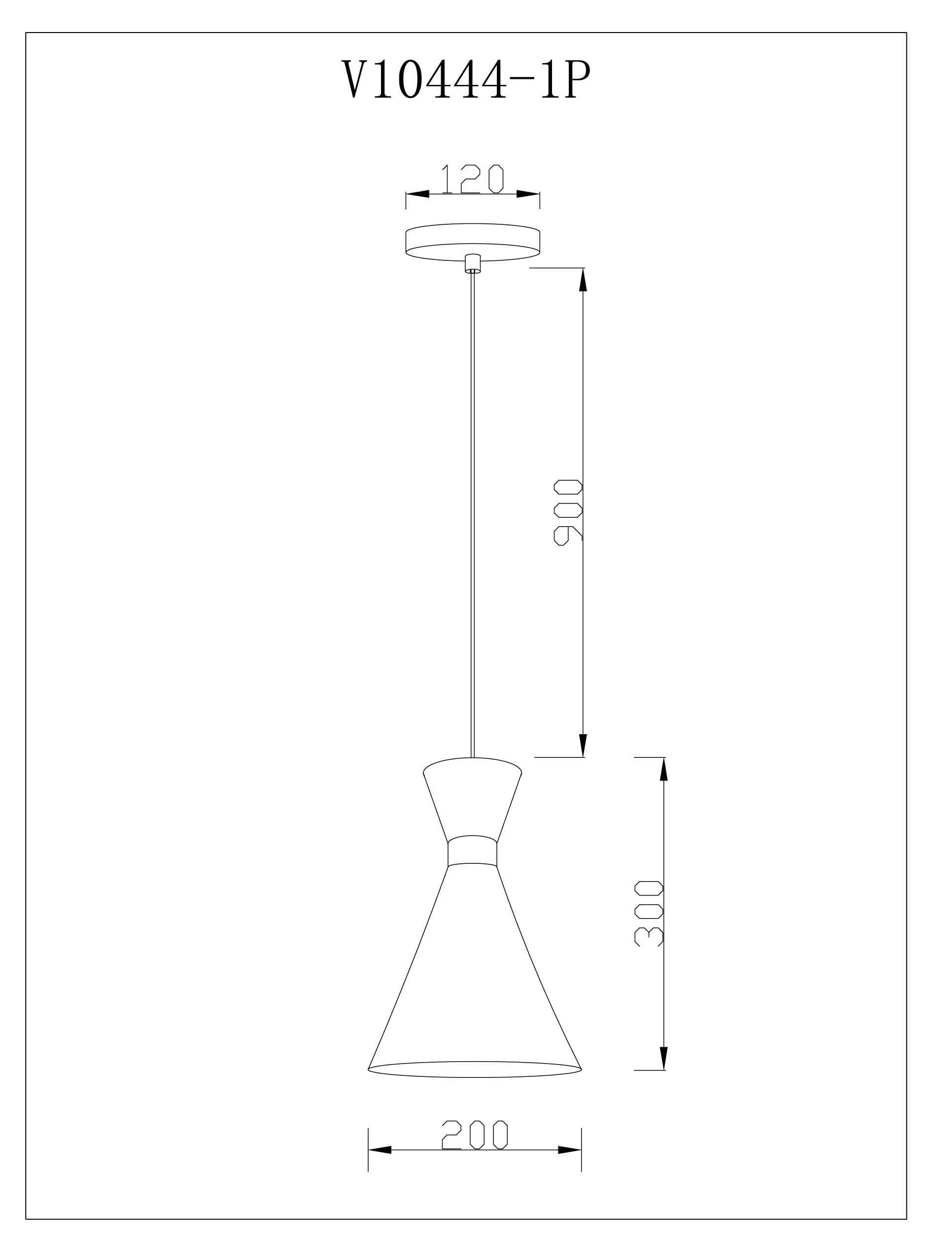 Светильник подвесной Moderli V10444-1P Pesaro — изображение 5