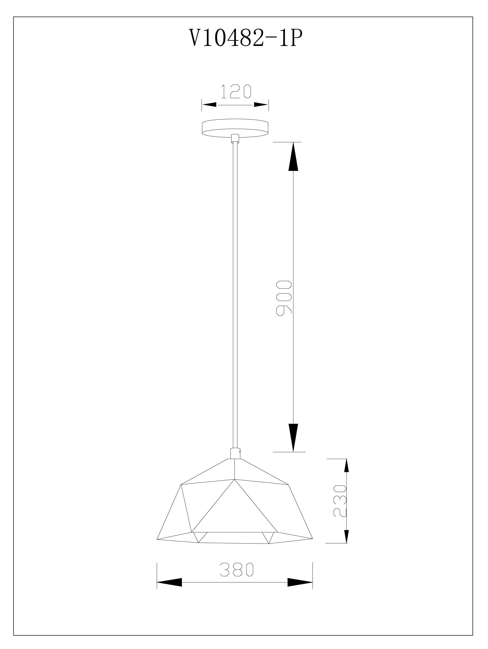 Светильник подвесной Moderli V10482-1P Genoa — изображение 5