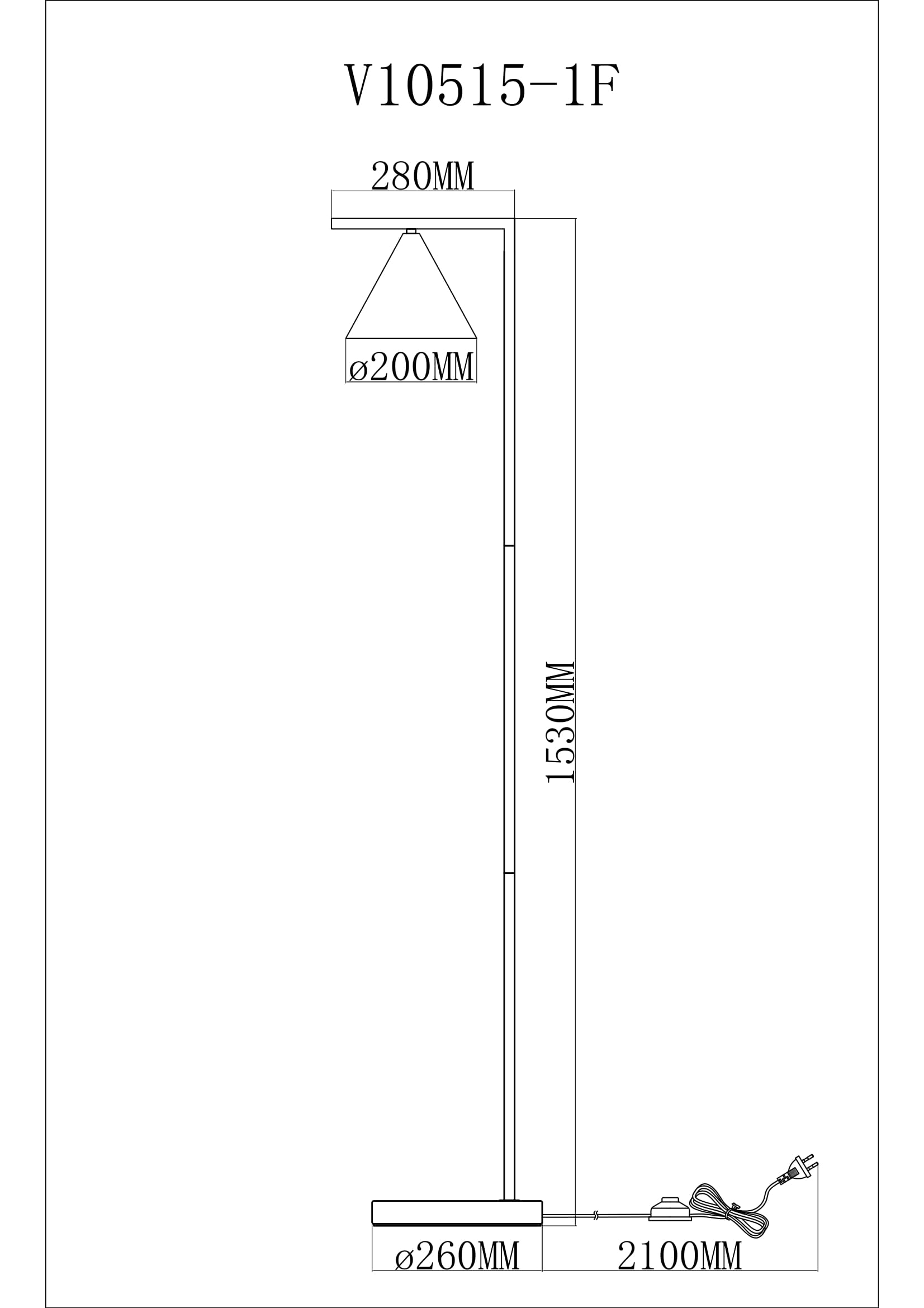 Торшер Moderli V10515-1F Omaha — изображение 8