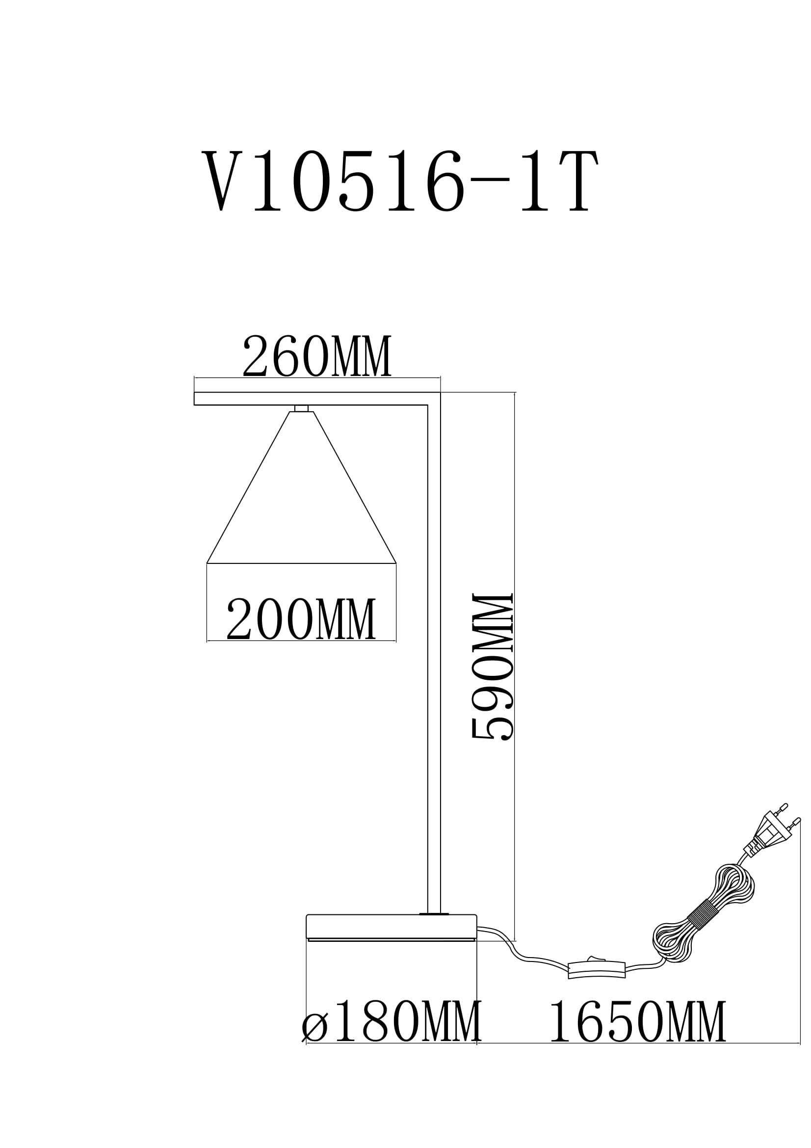 Лампа настольная Moderli V11594-1T Omaha — изображение 9