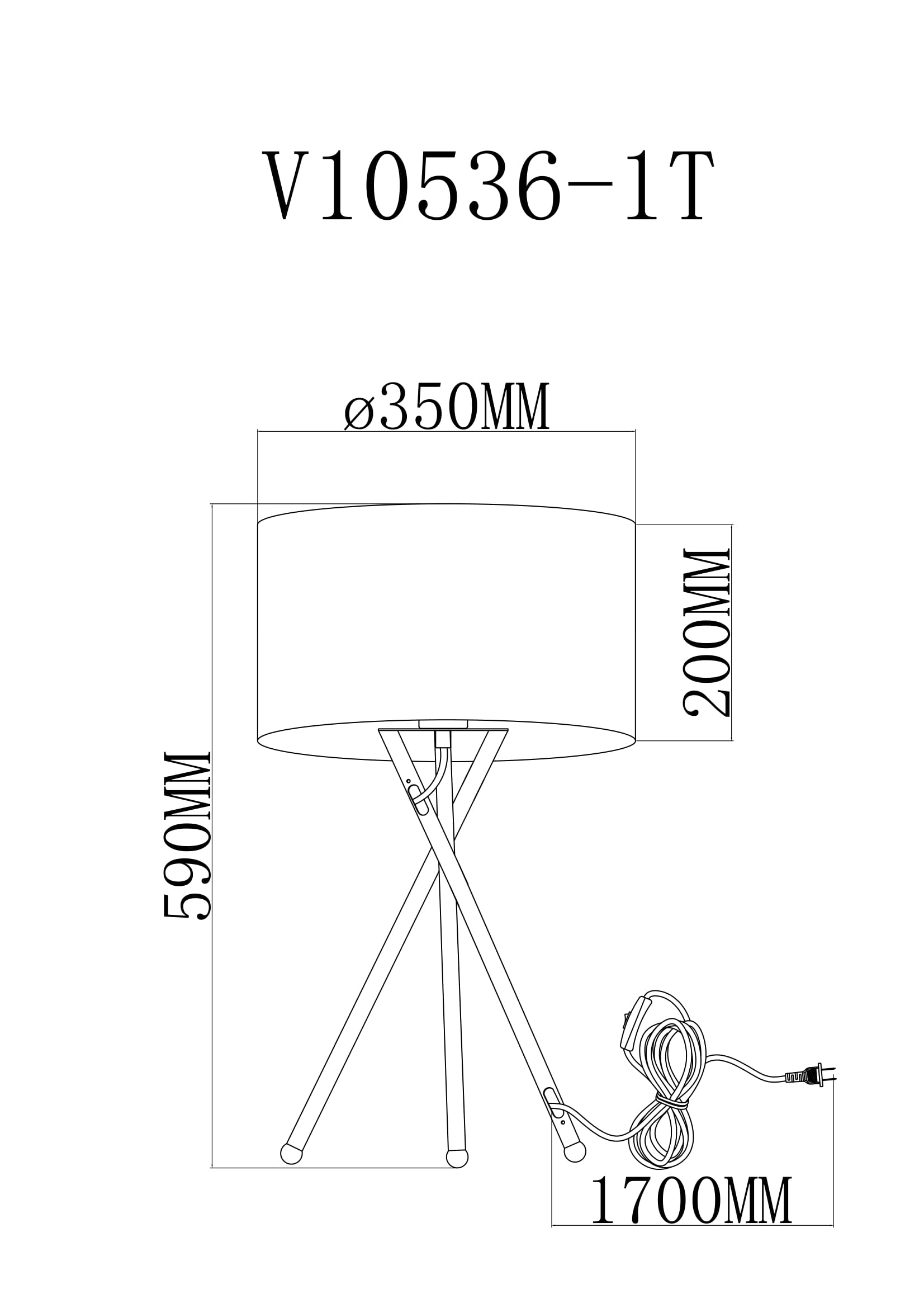 Лампа настольная Moderli V11598-1T Palma — изображение 6