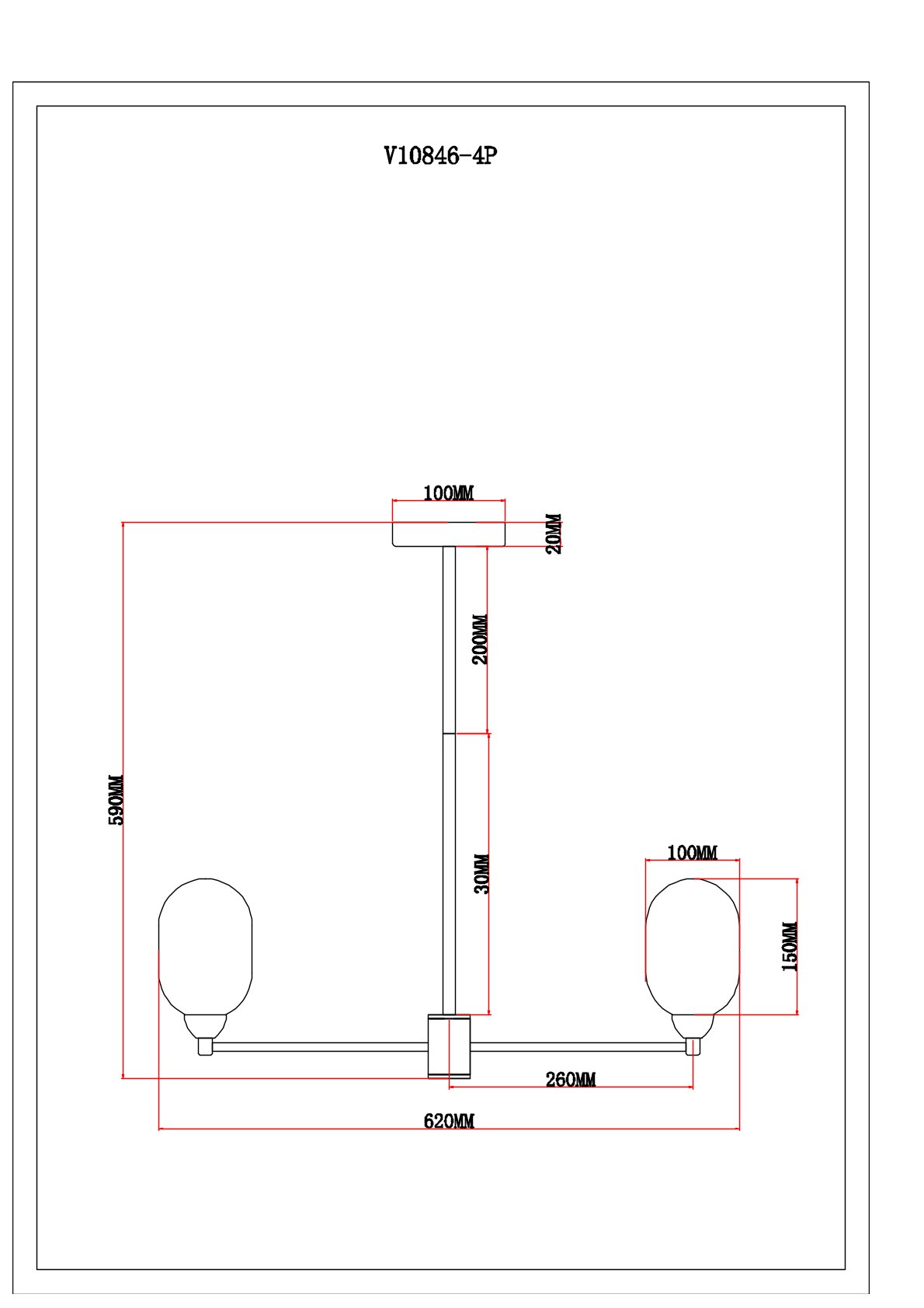 Люстра подвесная Moderli V10846-4P Gracy — изображение 7