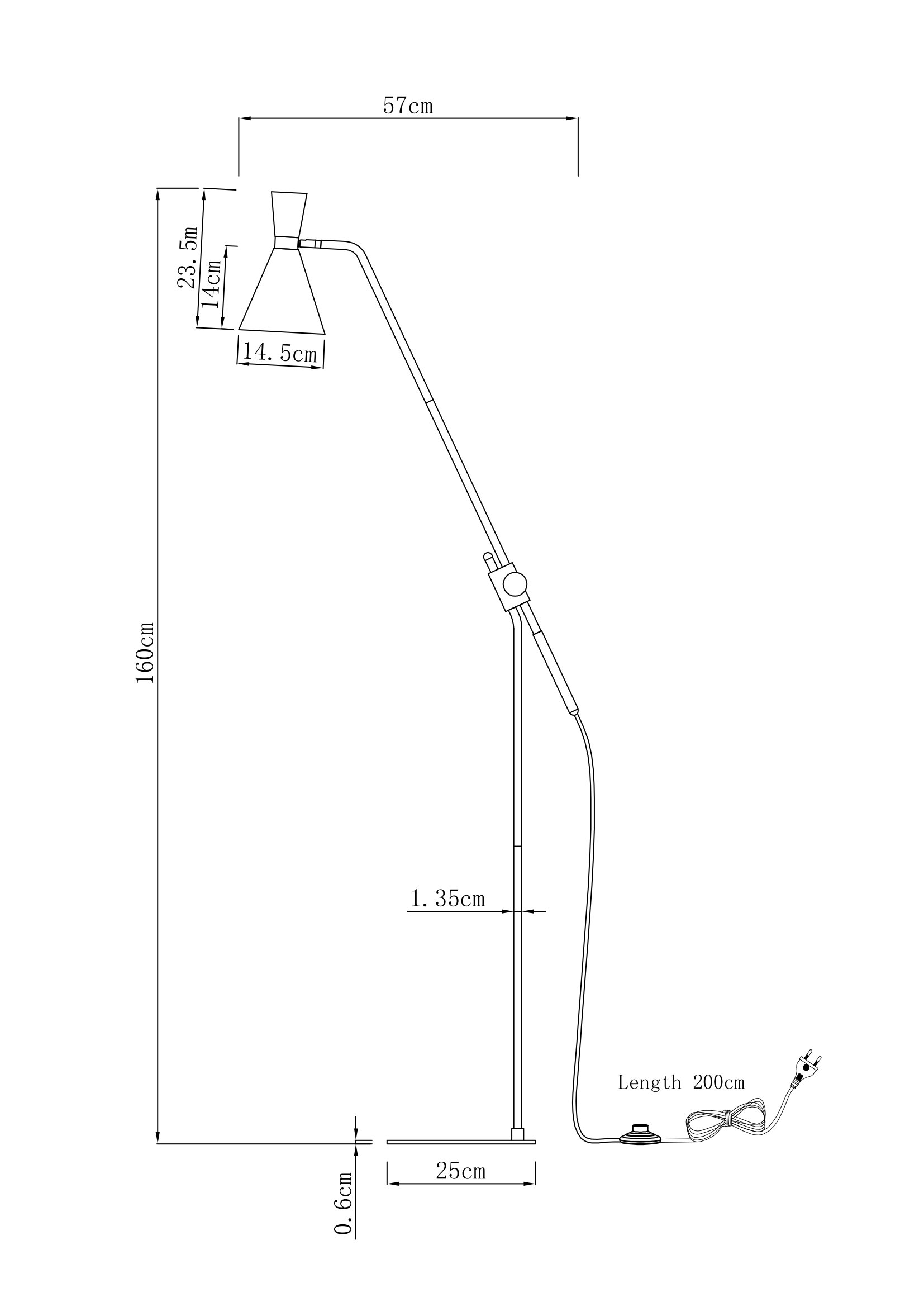 Торшер Moderli V10997-F Page — изображение 7