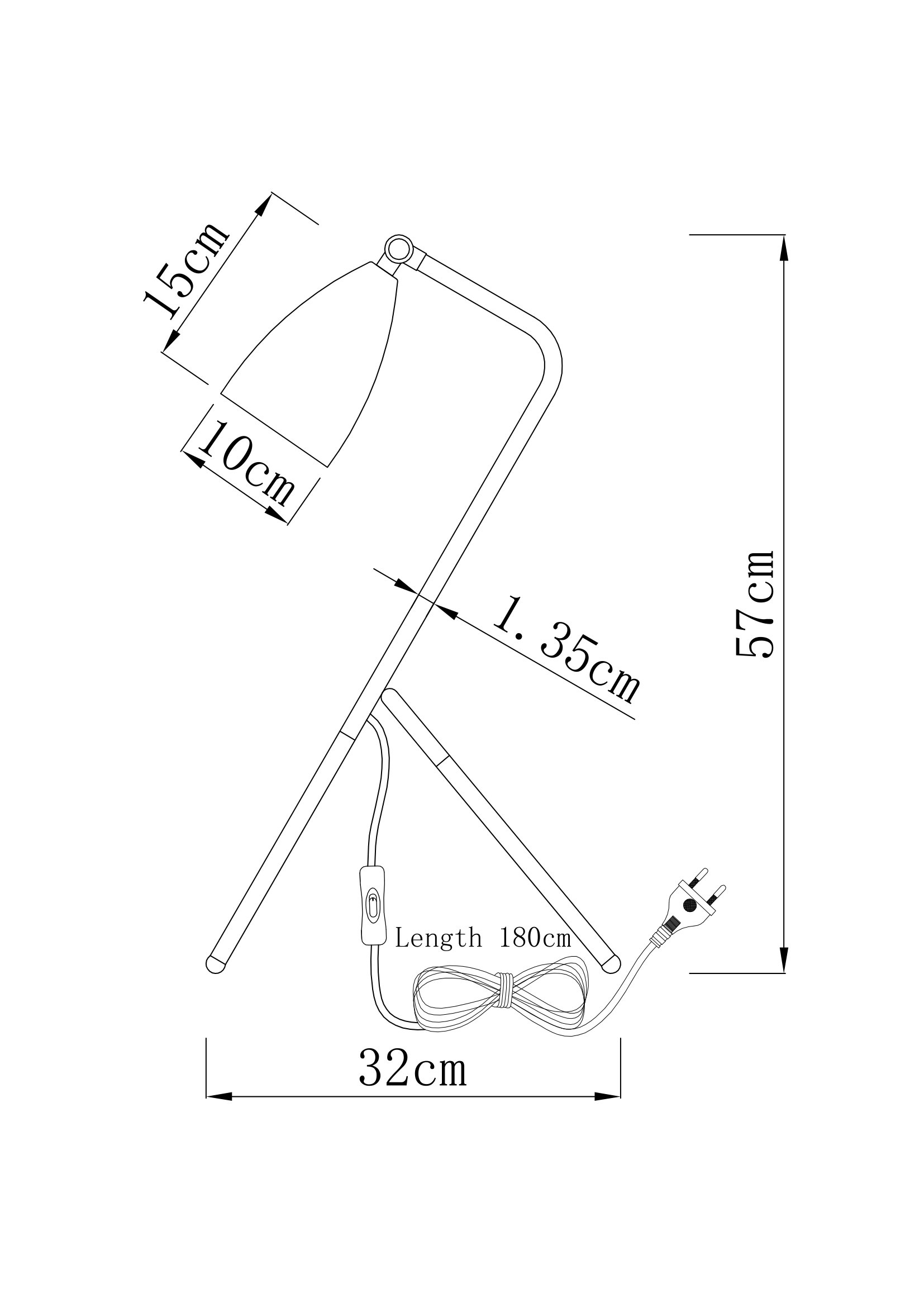 Лампа настольная Moderli V10998-T Show — изображение 9
