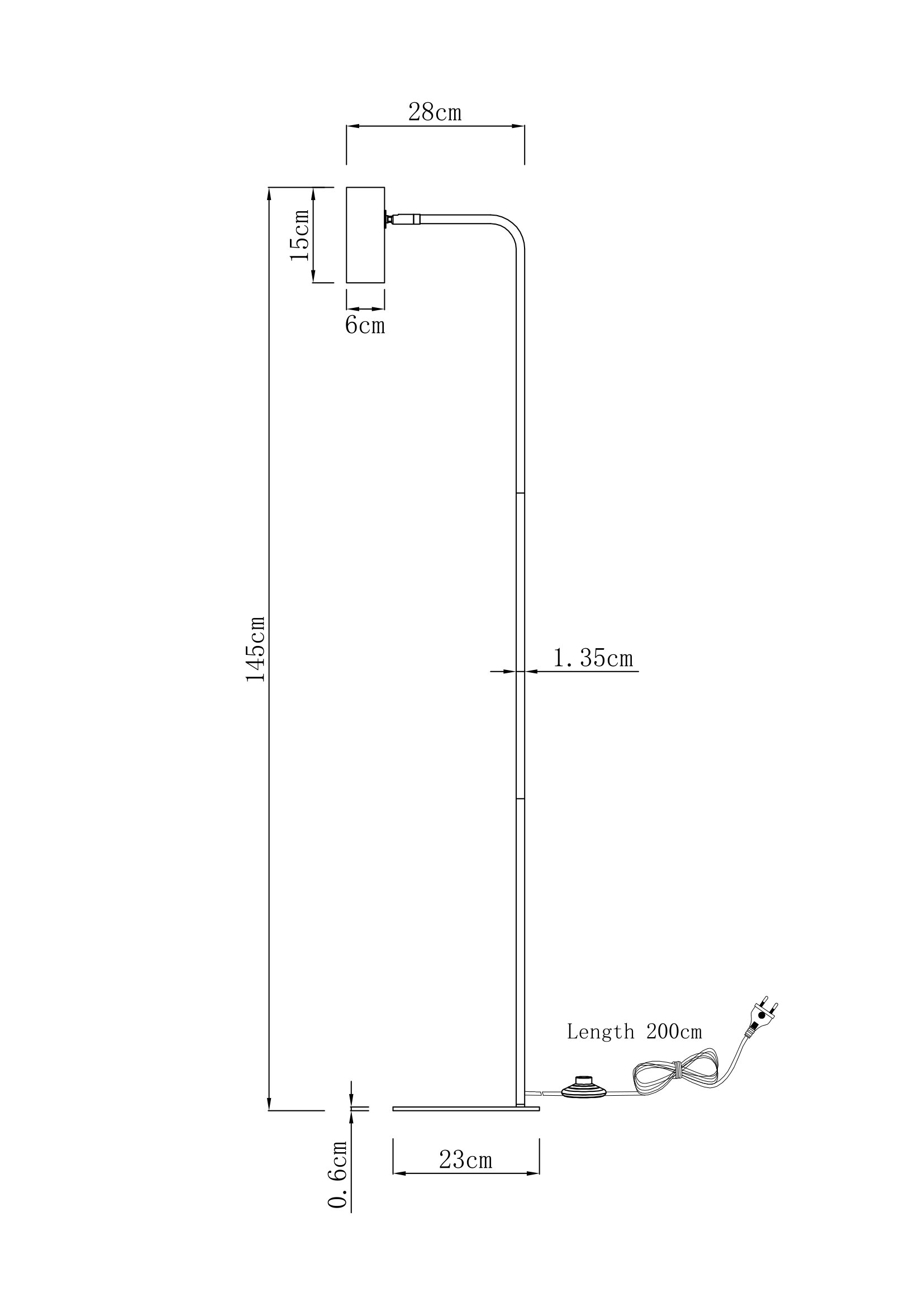 Торшер Moderli V11003-FL Fine — изображение 9