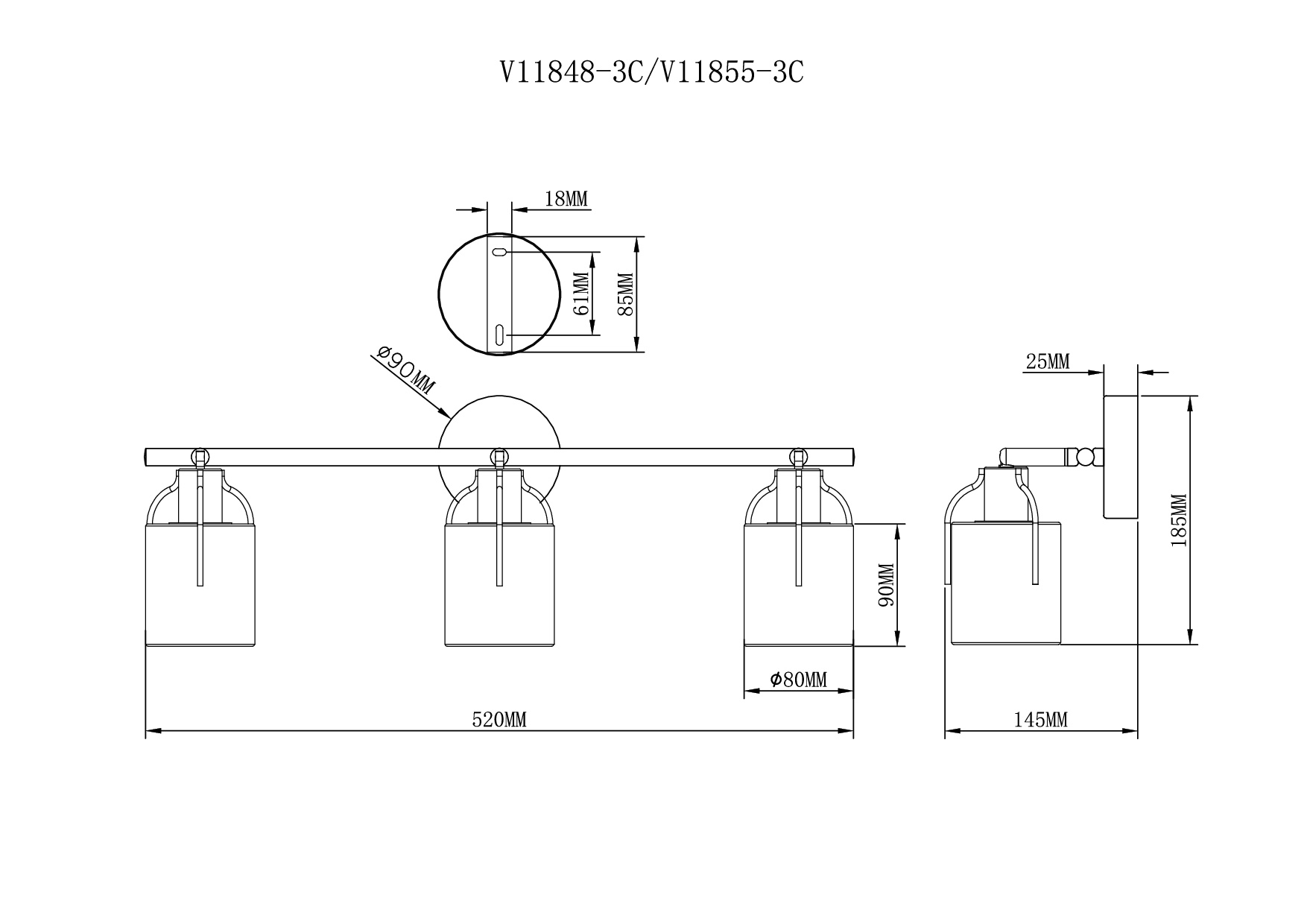Спот Moderli V11848-3C Inari — изображение 3