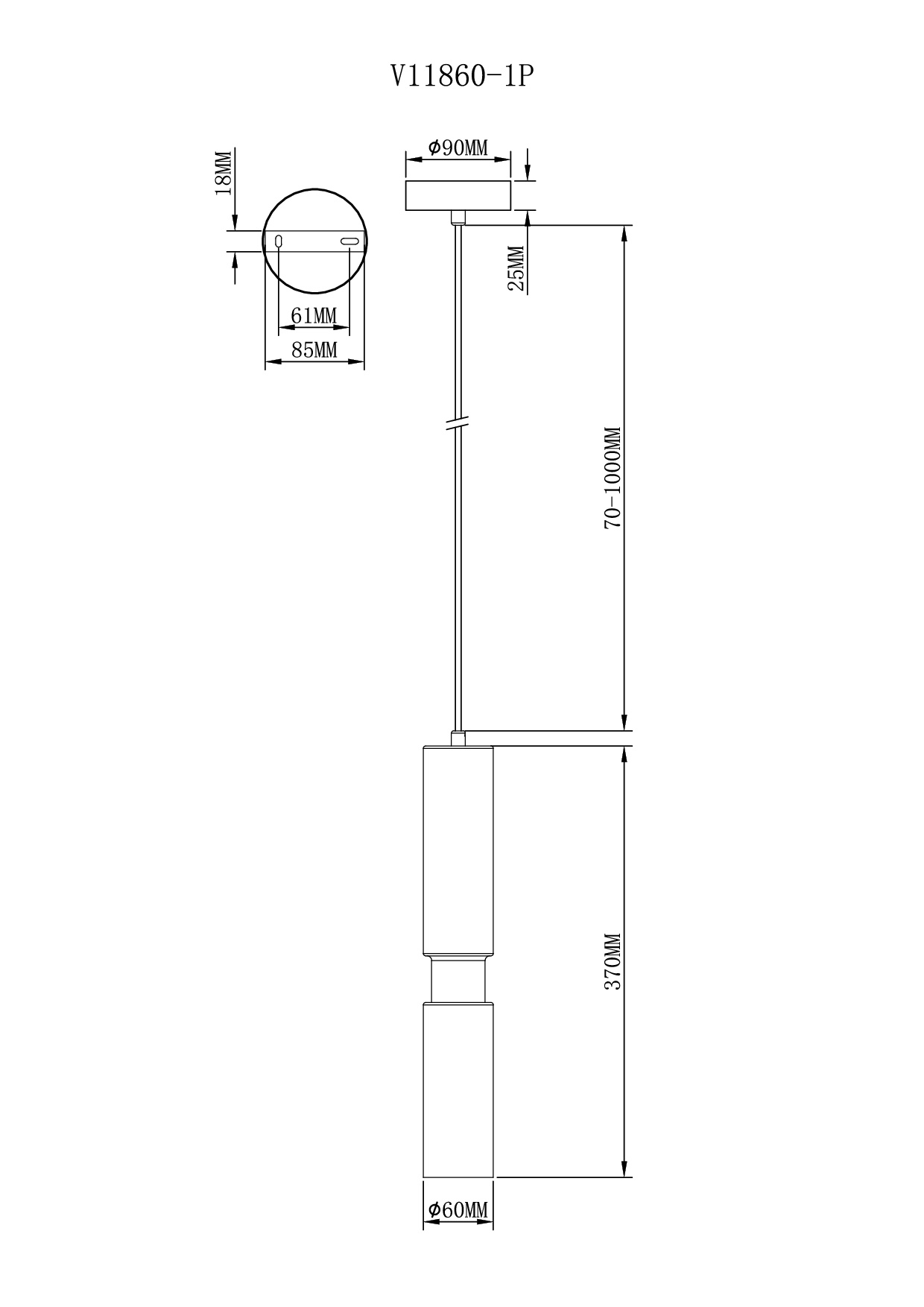 Светильник подвесной Moderli V11860-1P Telma — изображение 3