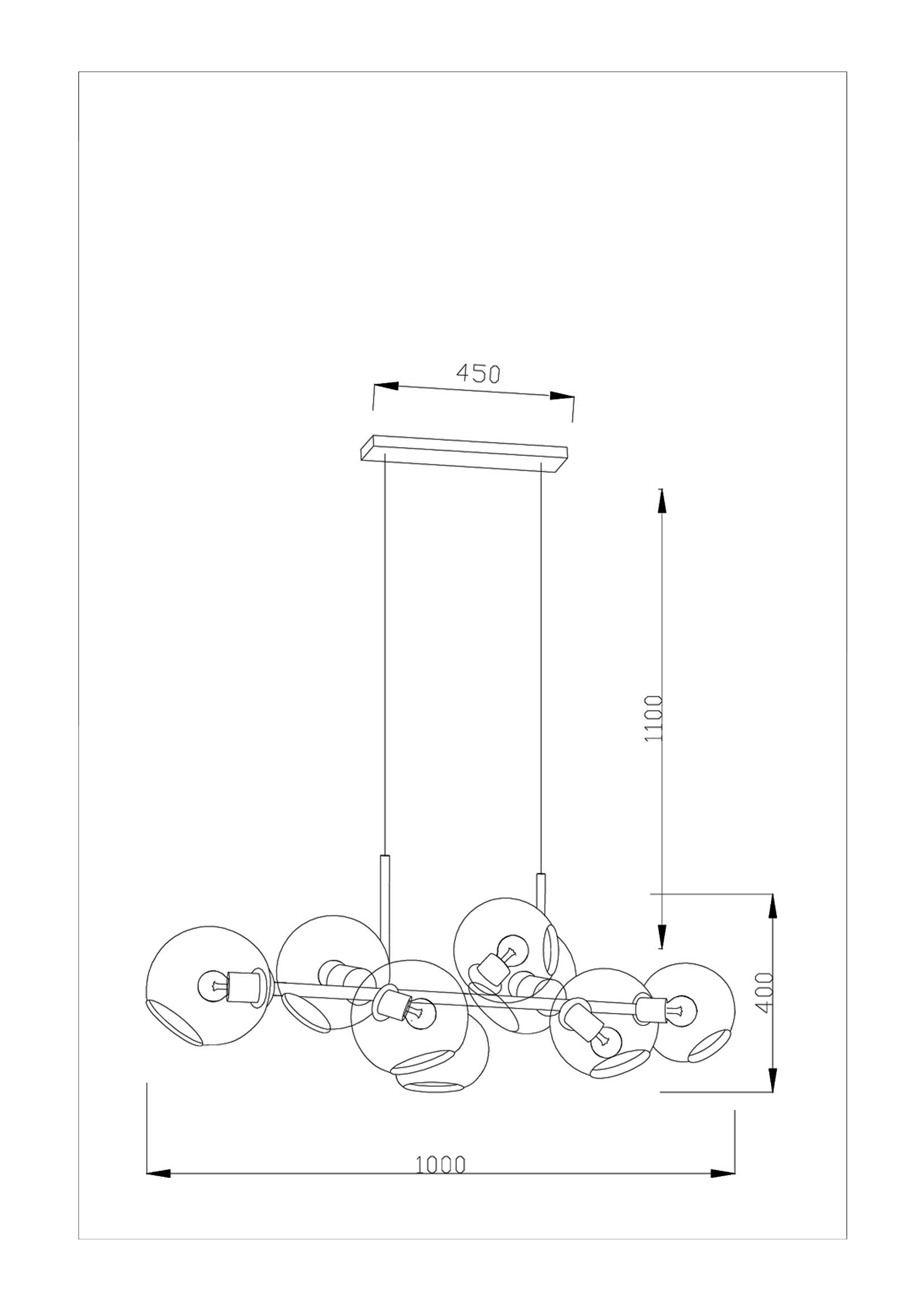 Подвесная люстра Moderli V2171-P Long — изображение 10