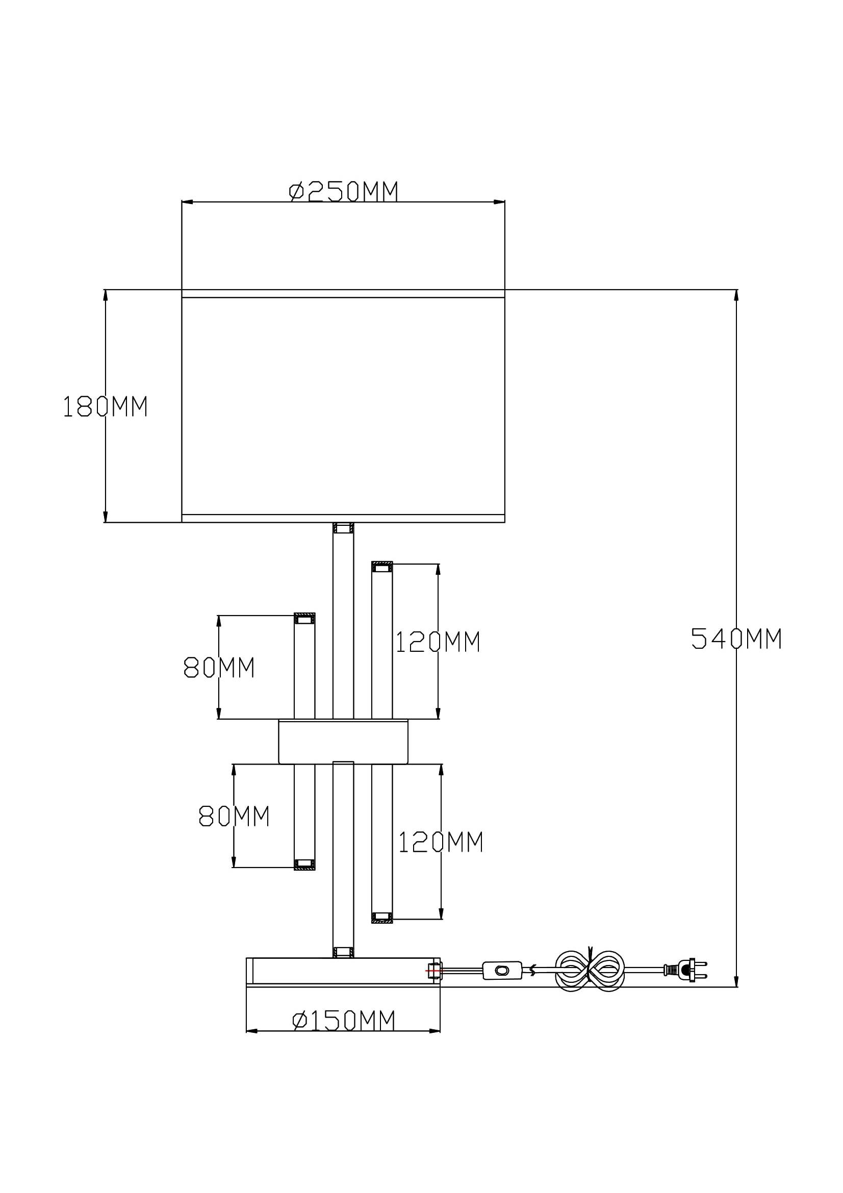 Настольная лампа Moderli V2641-1T Trio — изображение 6