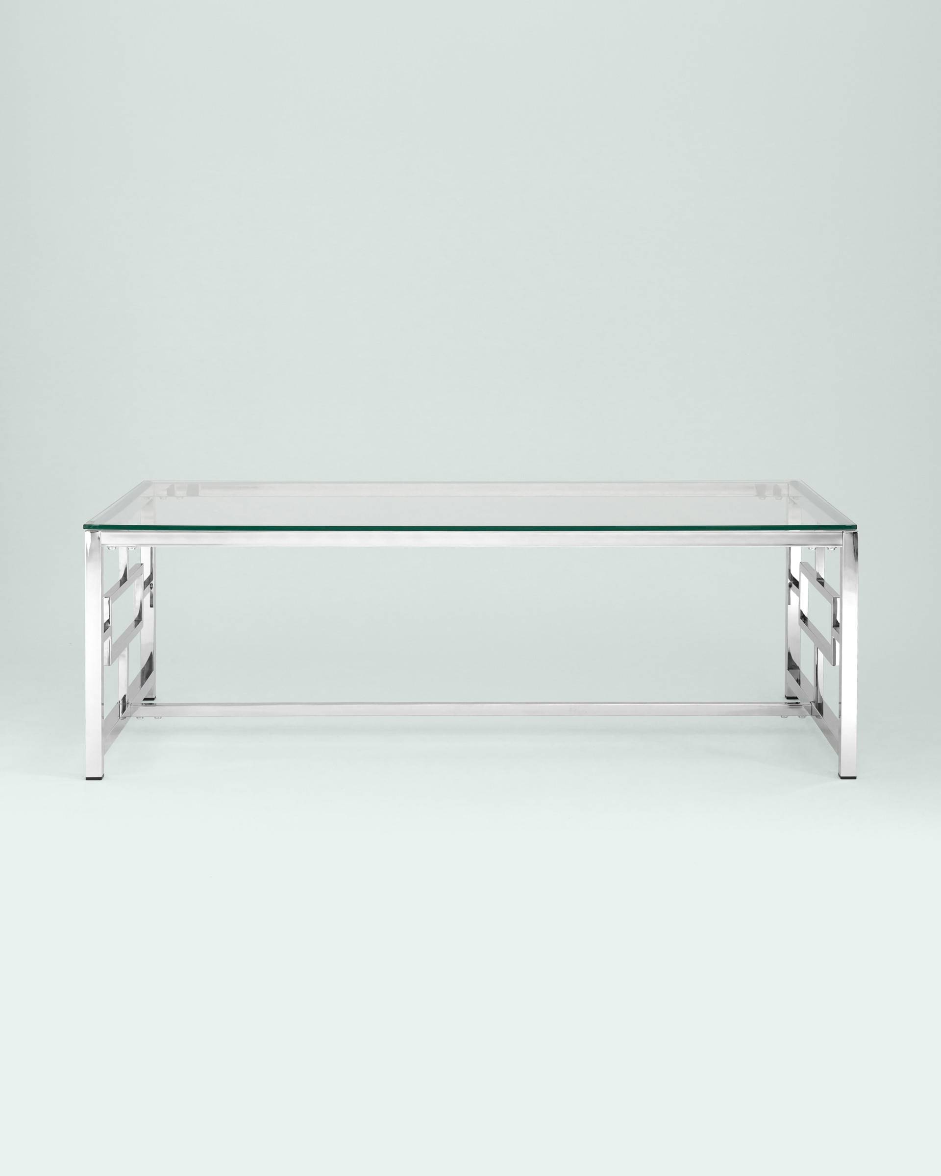Журнальный стол 120*60 БРУКЛИН серебро — изображение 5