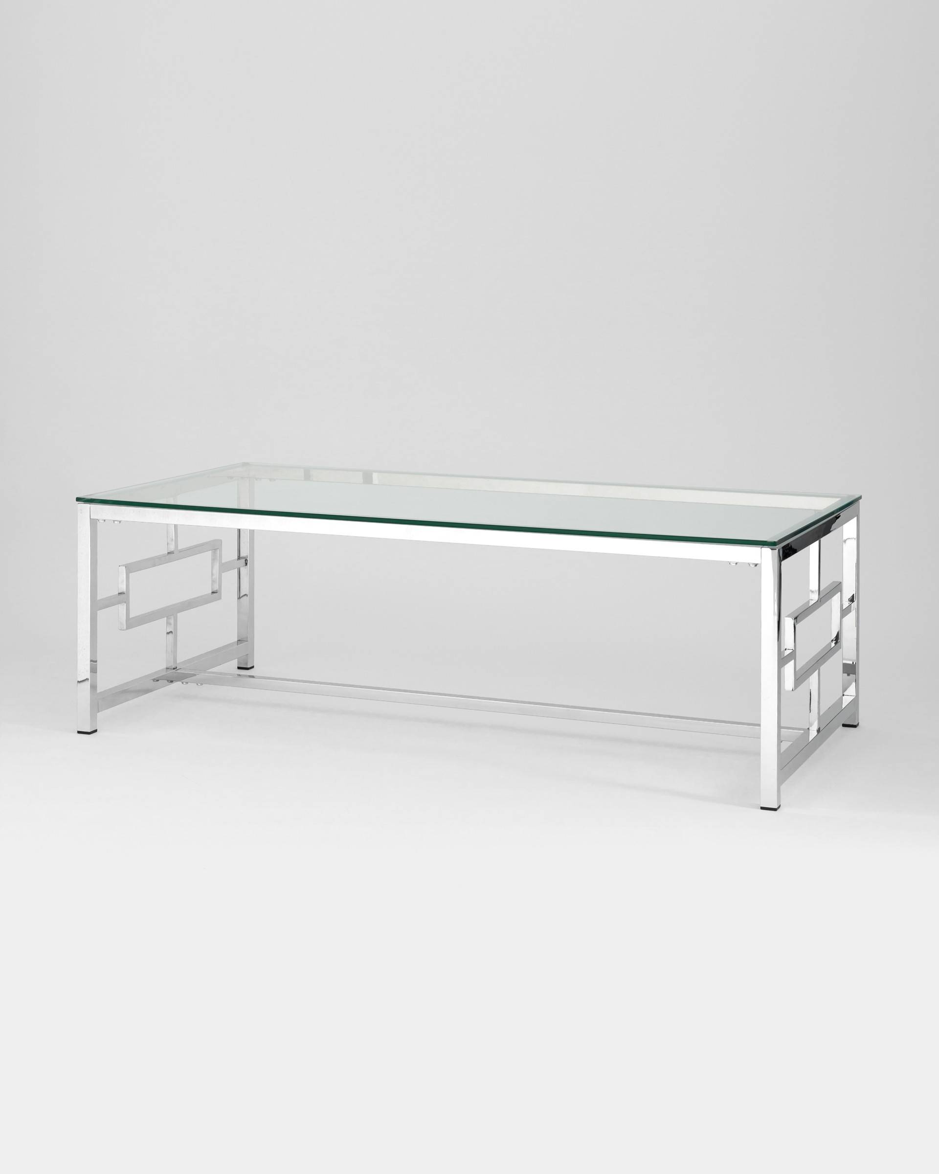 Журнальный стол 120*60 БРУКЛИН серебро — изображение 2