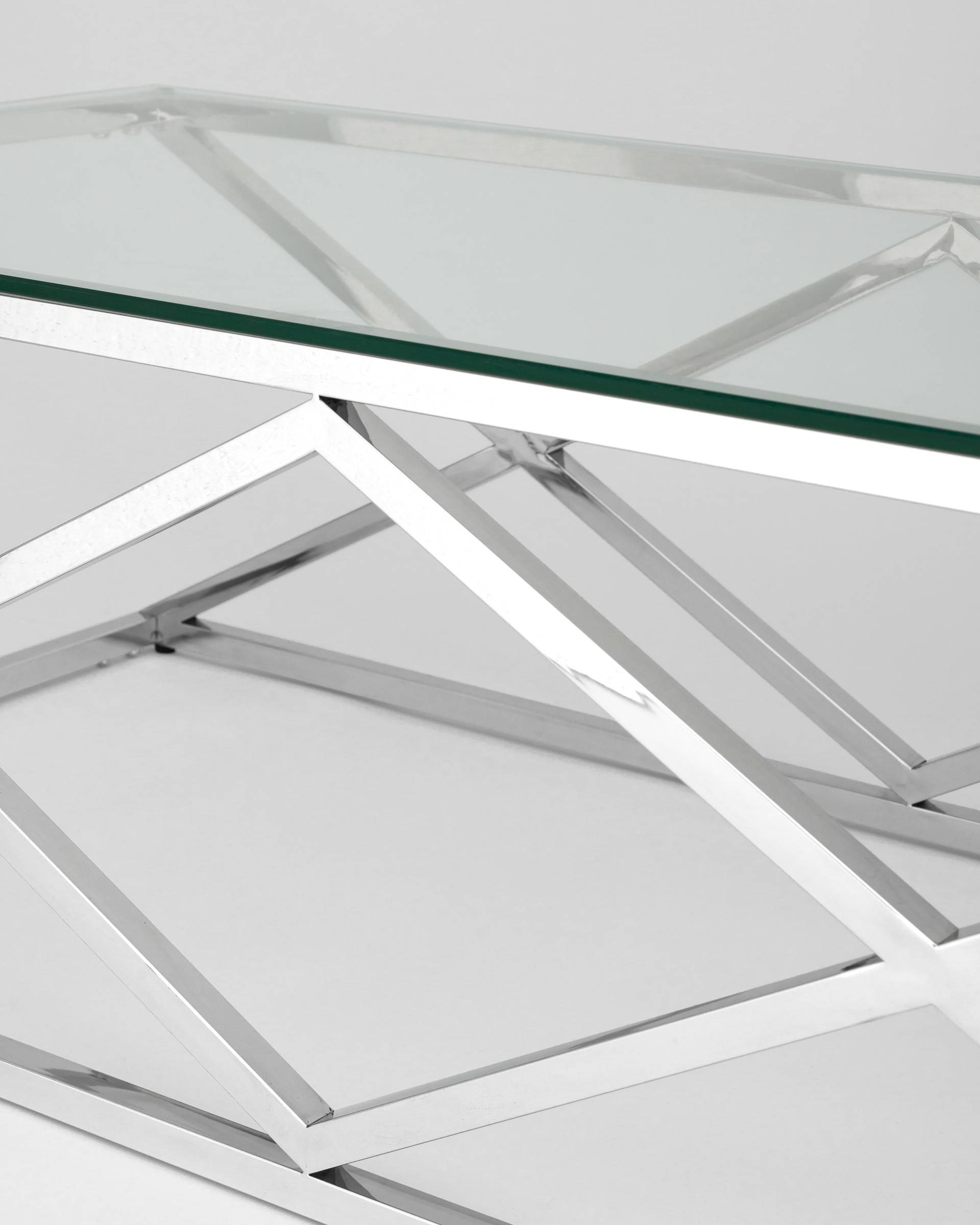 Журнальный стол 120*60 ИНСИГНИЯ серебро — изображение 6