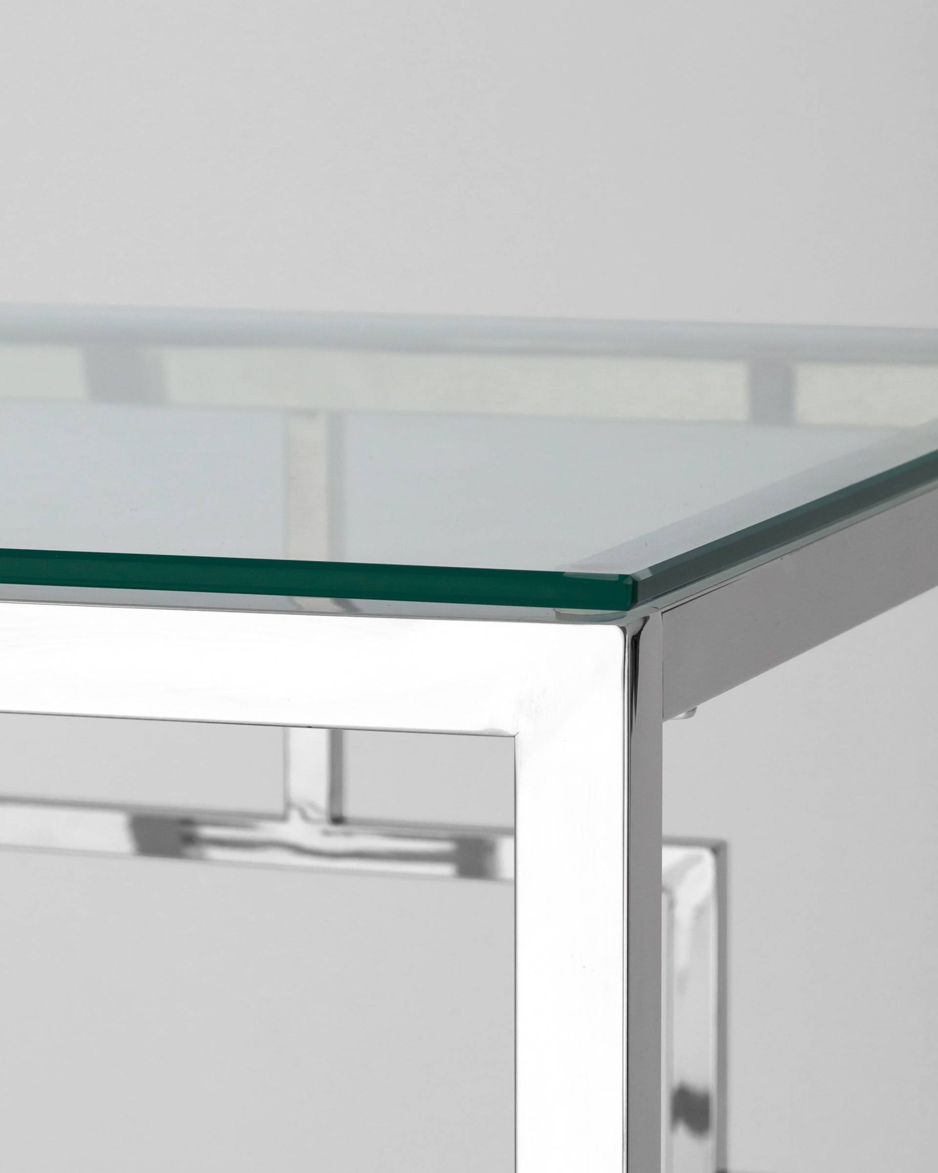 Журнальный столик 55*55 БРУКЛИН серебро — изображение 4