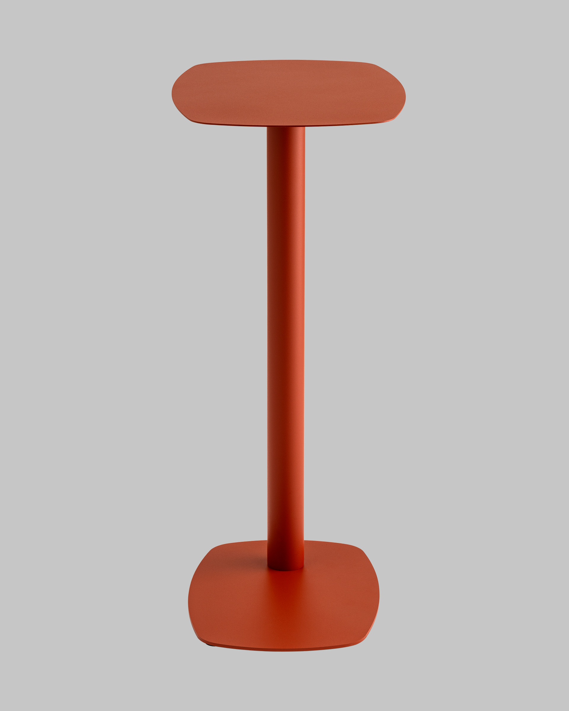 Журнальный столик Eanna L металл красный — изображение 2