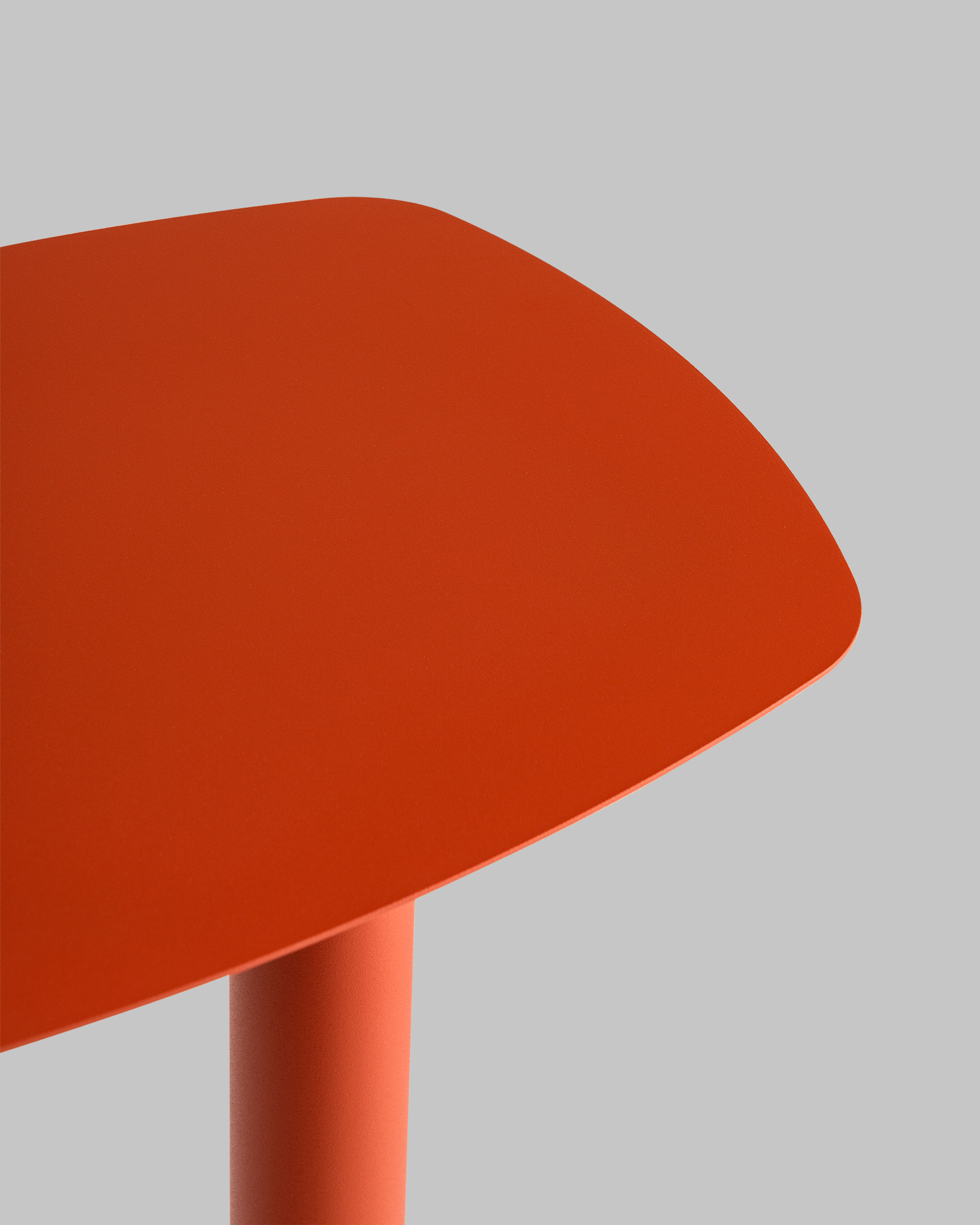 Журнальный столик Eanna L металл красный — изображение 6