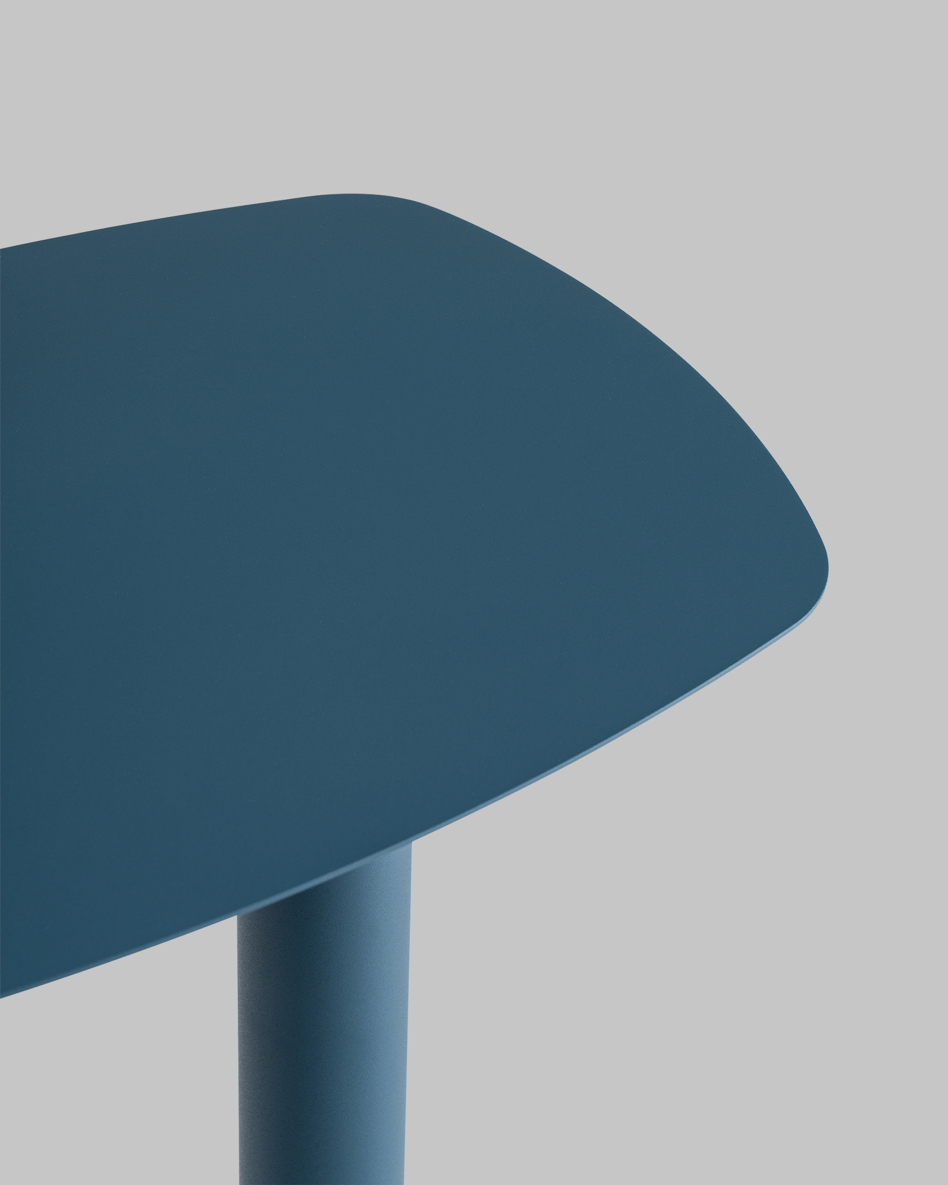 Журнальный столик Eanna L металл синий — изображение 6