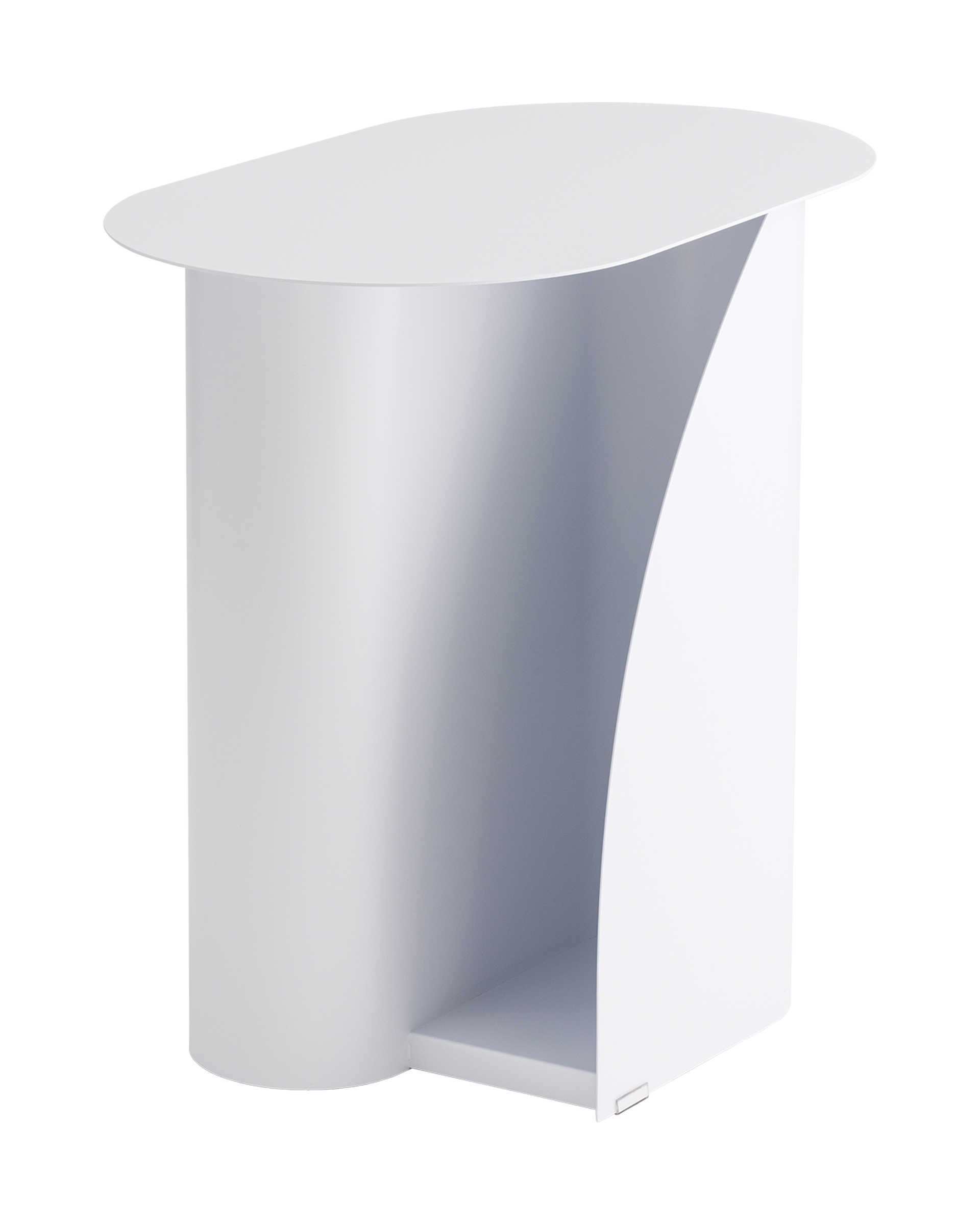 Журнальный столик Yvaine металл белый