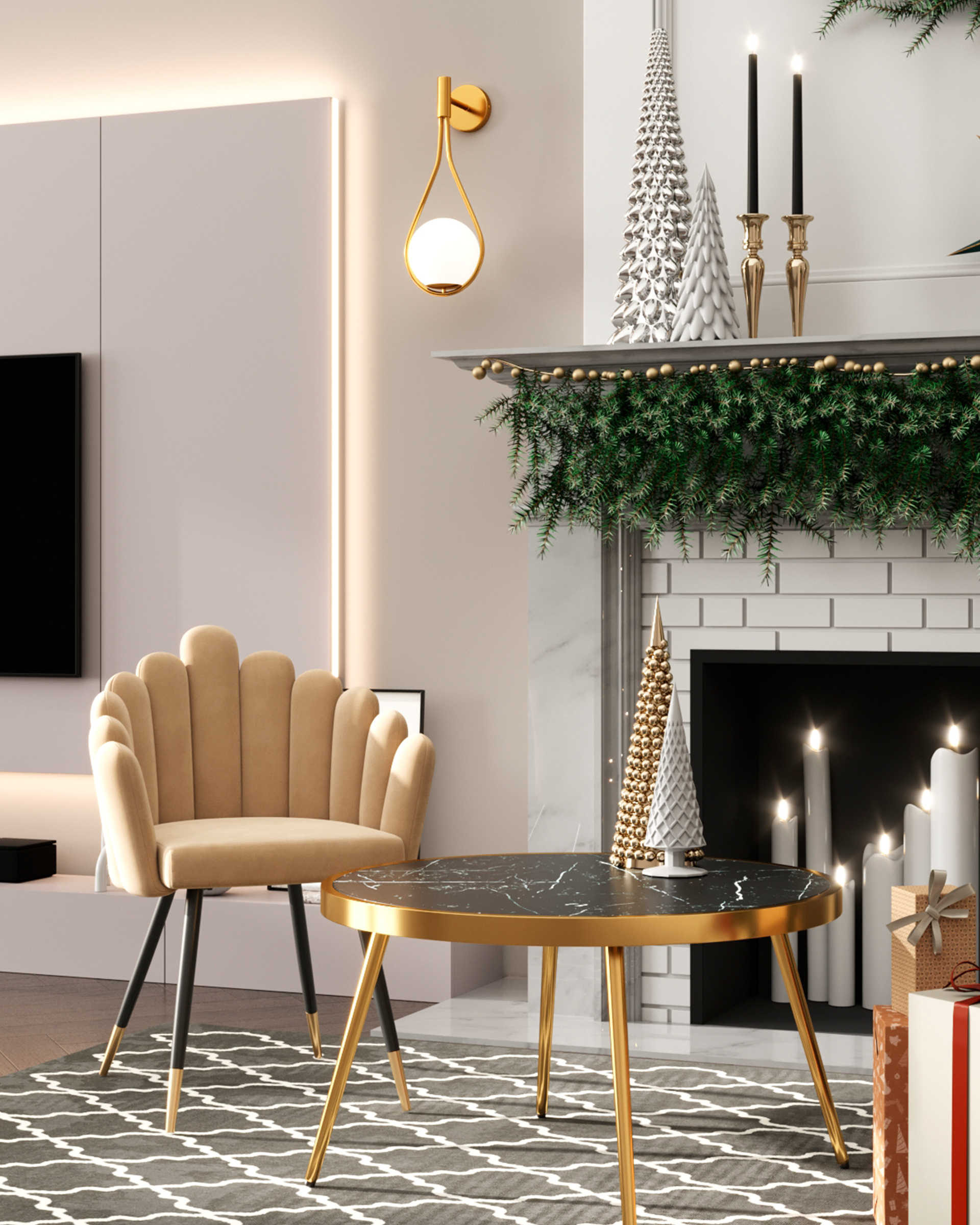 Светильник настенный Moderli V11573-1W Barocco — изображение 3