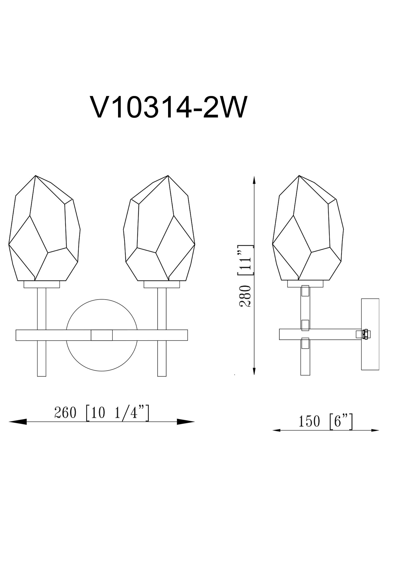 Бра Moderli V10314-2W Catris — изображение 9