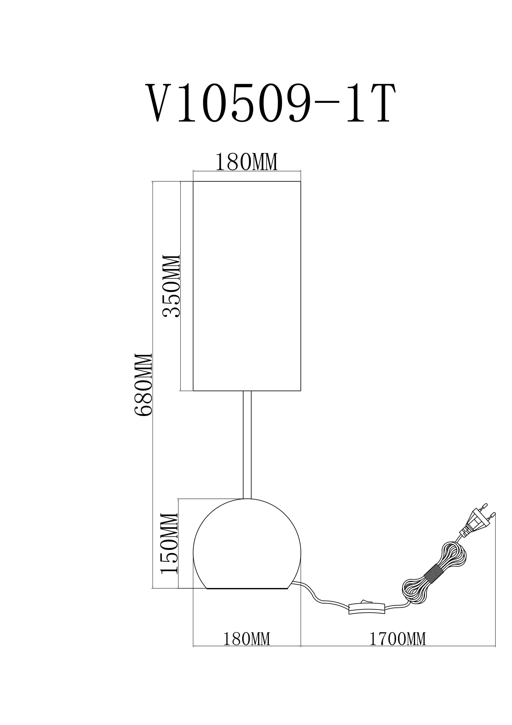 Лампа настольная Moderli V11589-1T Flint — изображение 6