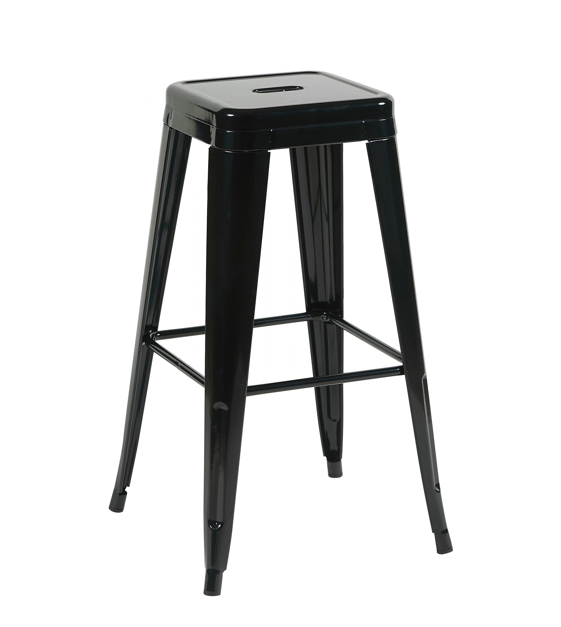 Стул барный TOLIX черный глянцевый KD