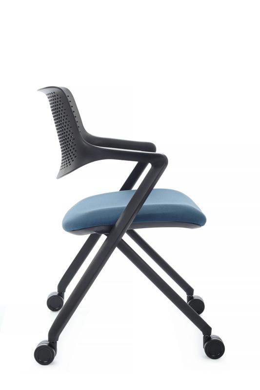 Кресло Dream-F D2202-2 Черный/Синий — изображение 2
