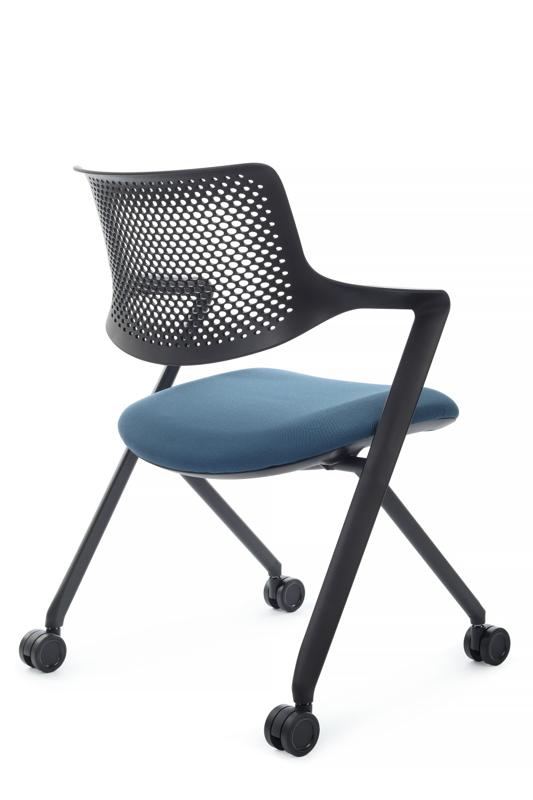 Кресло Dream-F D2202-2 Черный/Синий — изображение 3