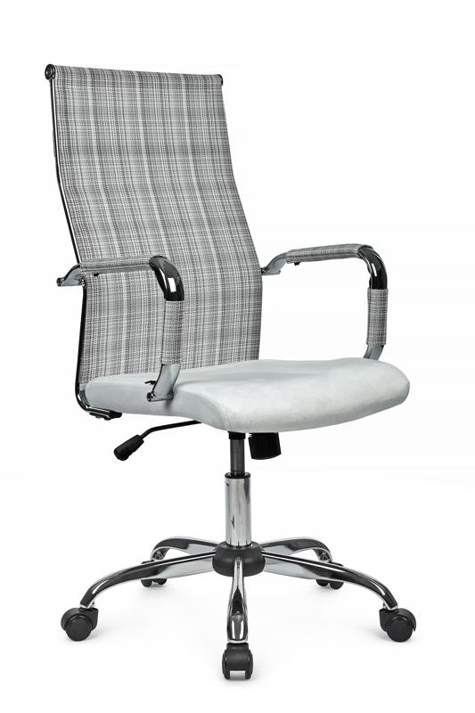 Кресло Art RCH 6017H Серо-белый