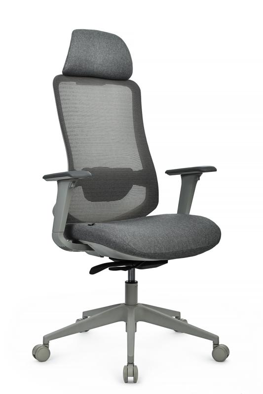 Кресло Гензо 8321H-BK Серый