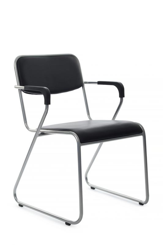 Кресло Никс Плюс RCH OMKL-03 Черный/Металл окрашенный Хром