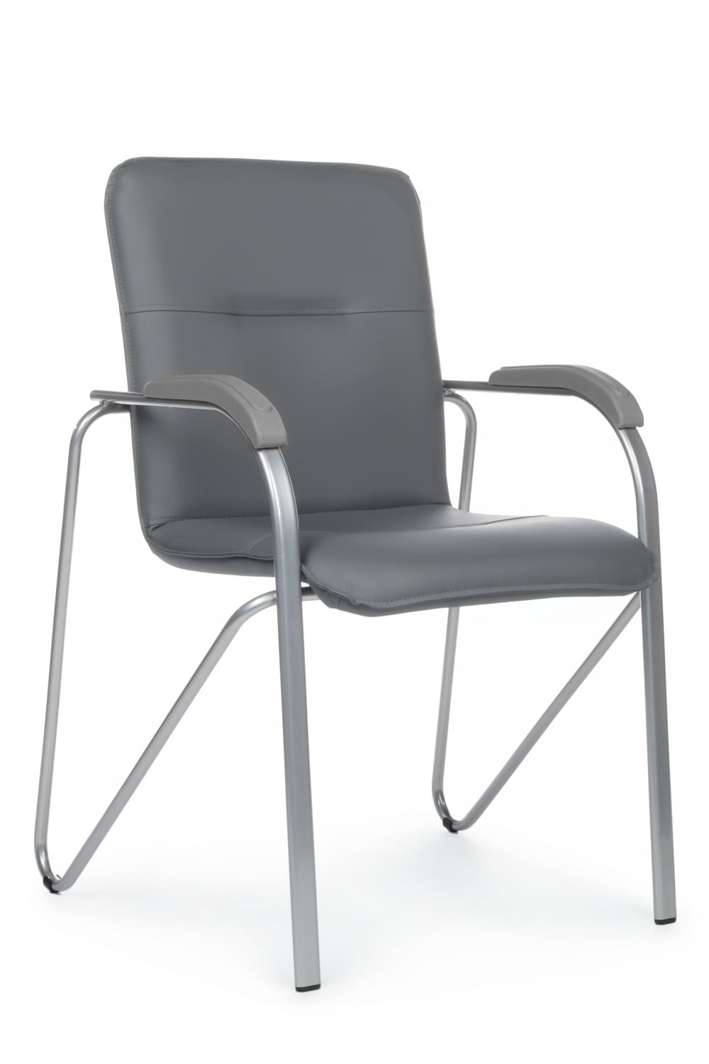 Стул самба с пластиковыми подлокотниками SMB-03 Серый