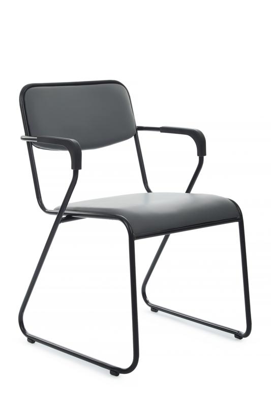 Кресло Никс Плюс RCH OMKL-03B Серый/Металл Черный