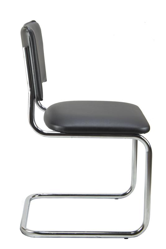Стул сильвия 02S Черный/Металл Хром гальв. — изображение 2